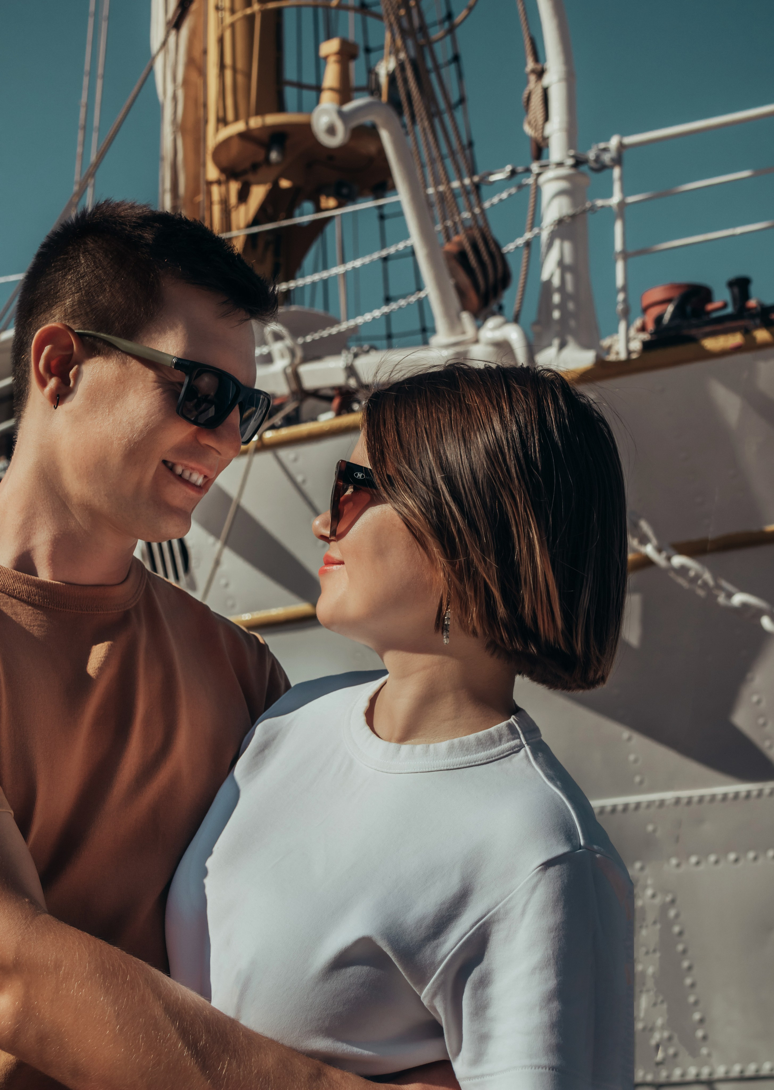 Gentle morning with Rimma and Maxim. Portrait photographer in Tivat Montenegro Katerina Kirsanova