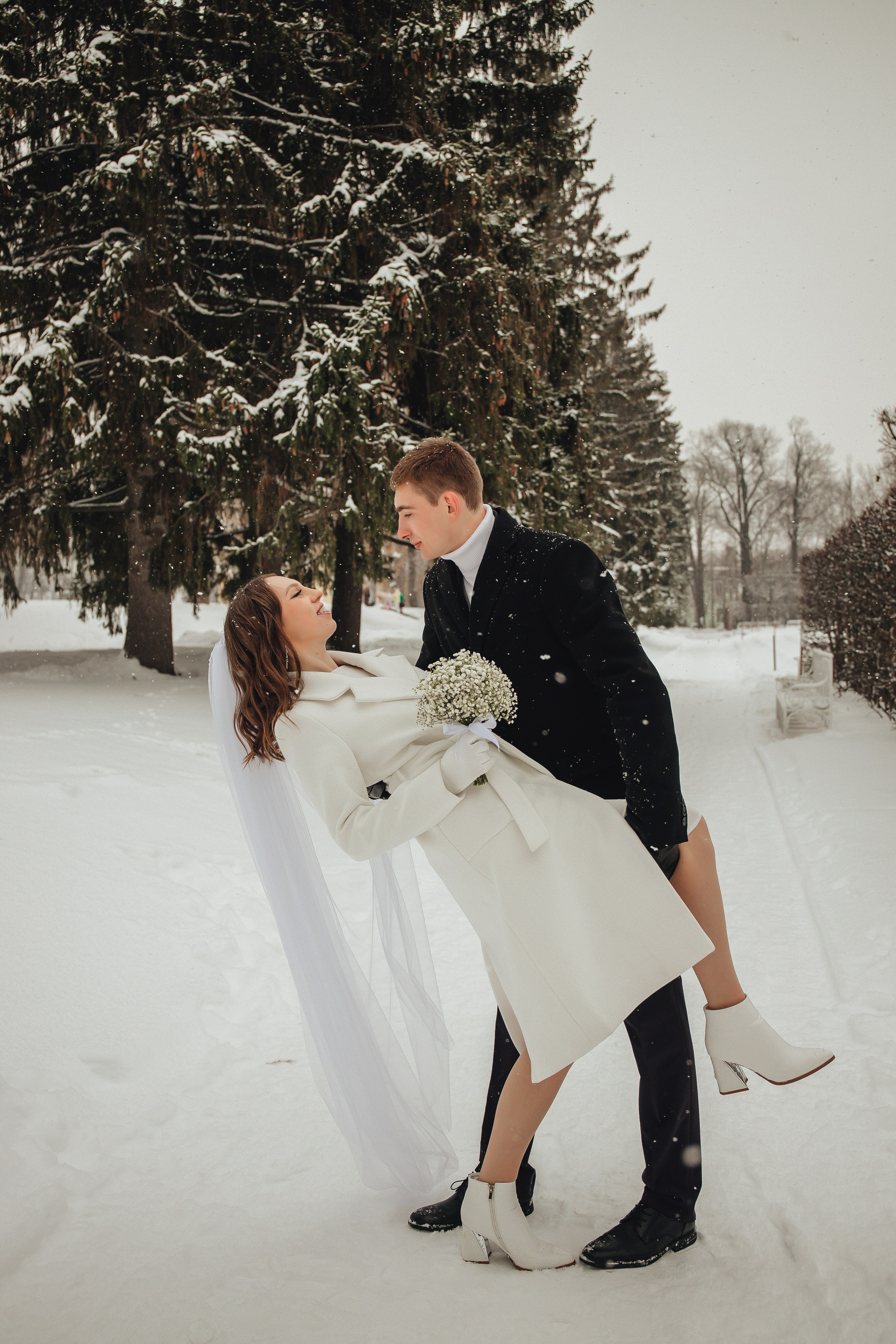 Андрей & Соня. Царское Село, зима. Свадебный и семейный фотограф Пушкин Царское Село СПБ Питер Санкт-Петербург и Рязань Ольга Козлова