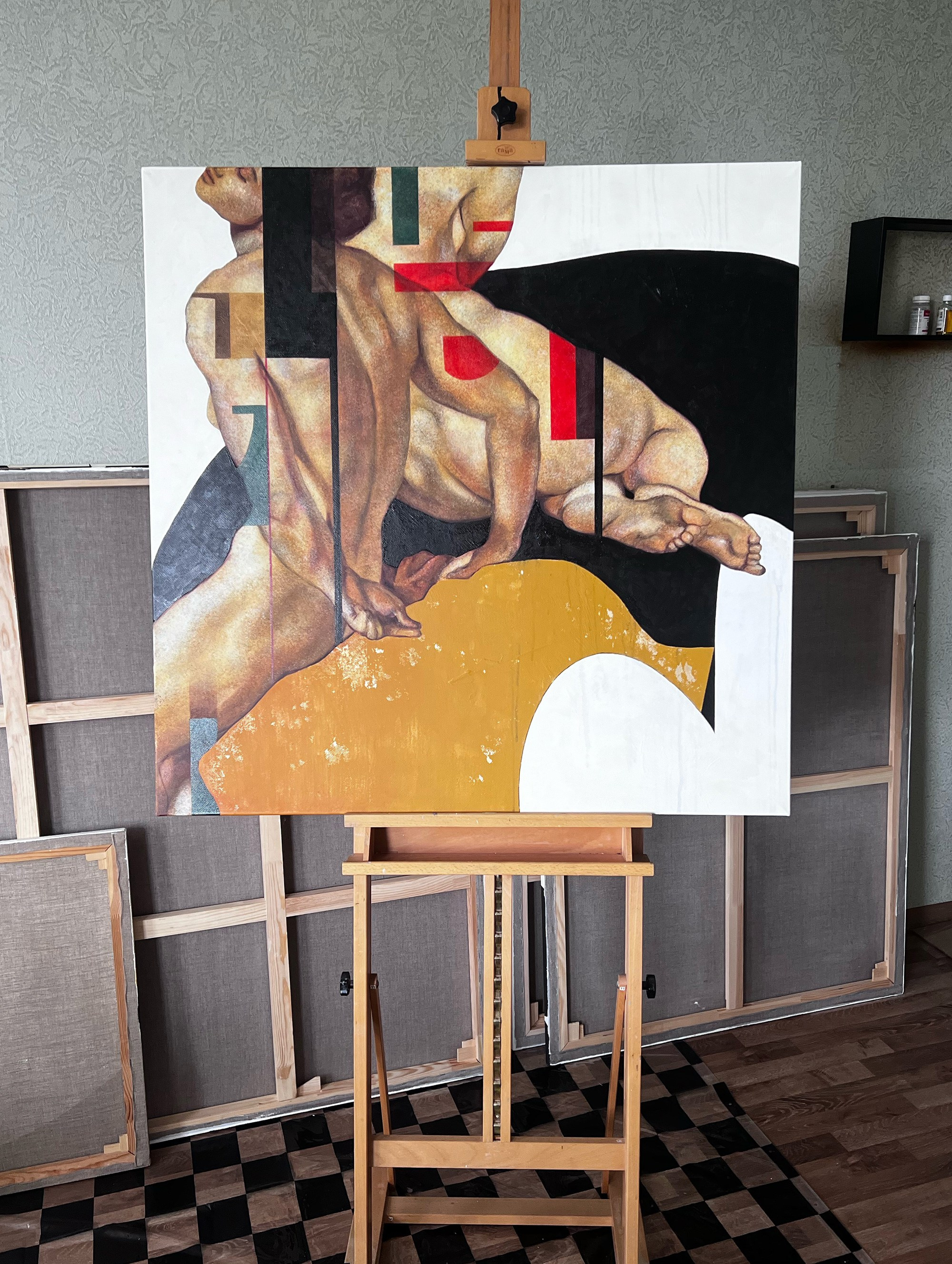 Утопия. Художник-абстракционист Ольга Рикун. Москва