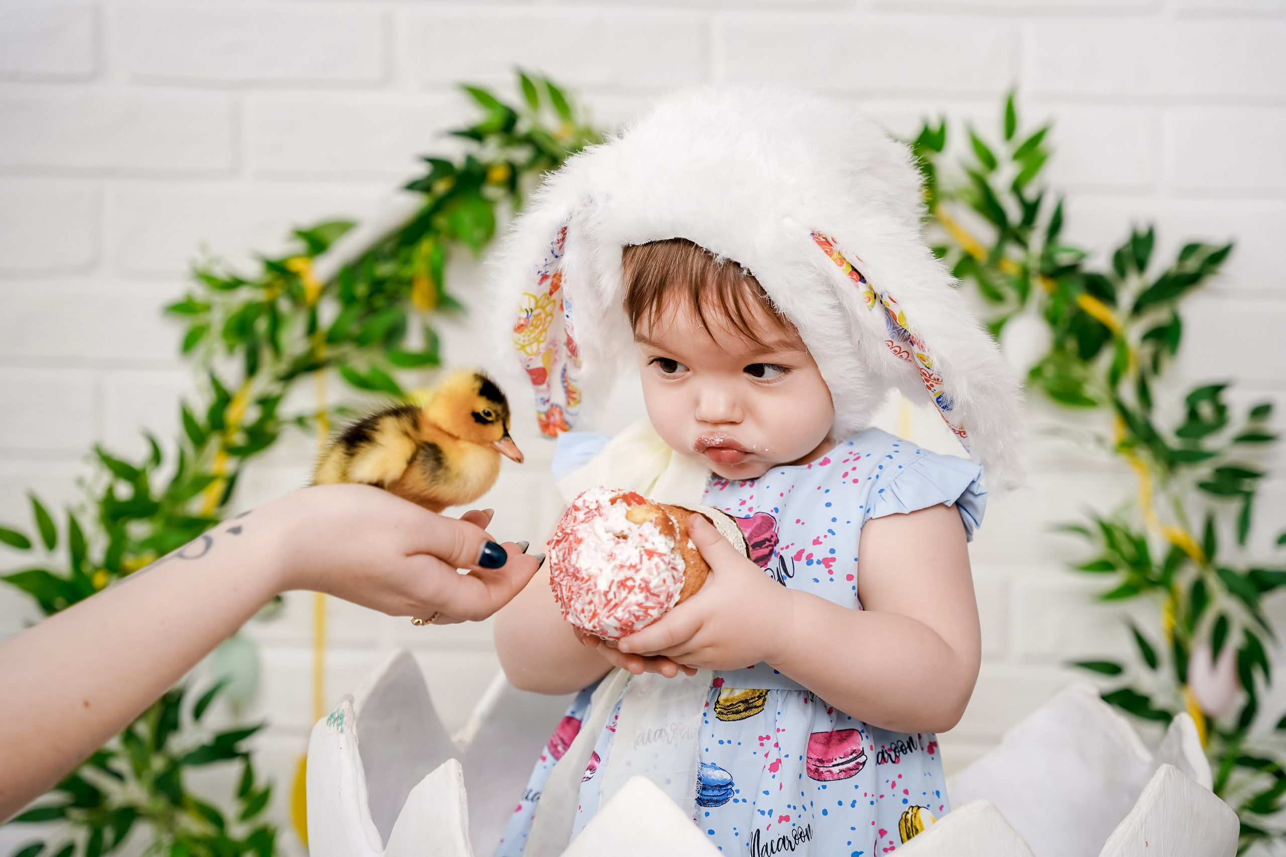 ПРОЕКТ «ПАСХАЛЬНЫЙ» С УТЯТАМИ. Фотограф в Ялте Инна Найден. Детский и семейный фотограф