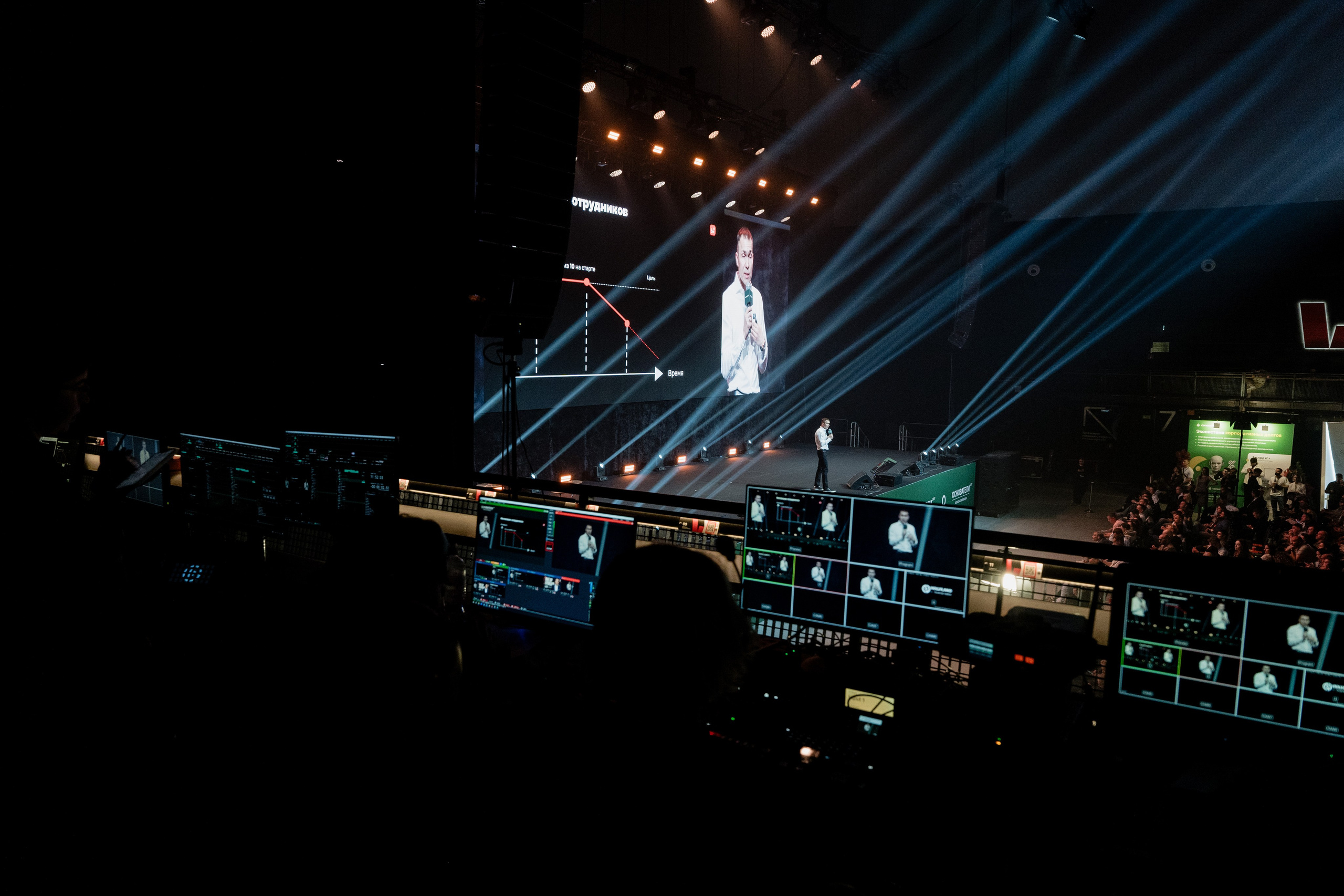 Конференция ОСНОВАТЕЛИ ЛАЙФ в MTS LIVE HALL. Репортажный фотограф в Москве Саша Дружинина