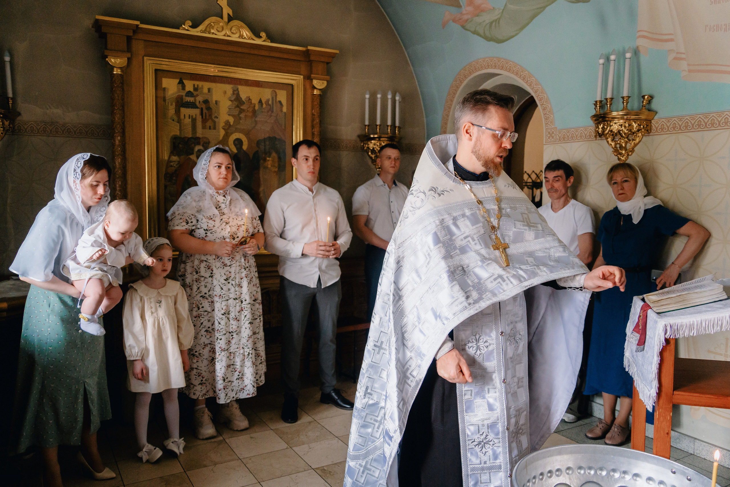 Крещение. Свадебный и семейный фотограф в Санкт-Петербурге Виктор Голубев