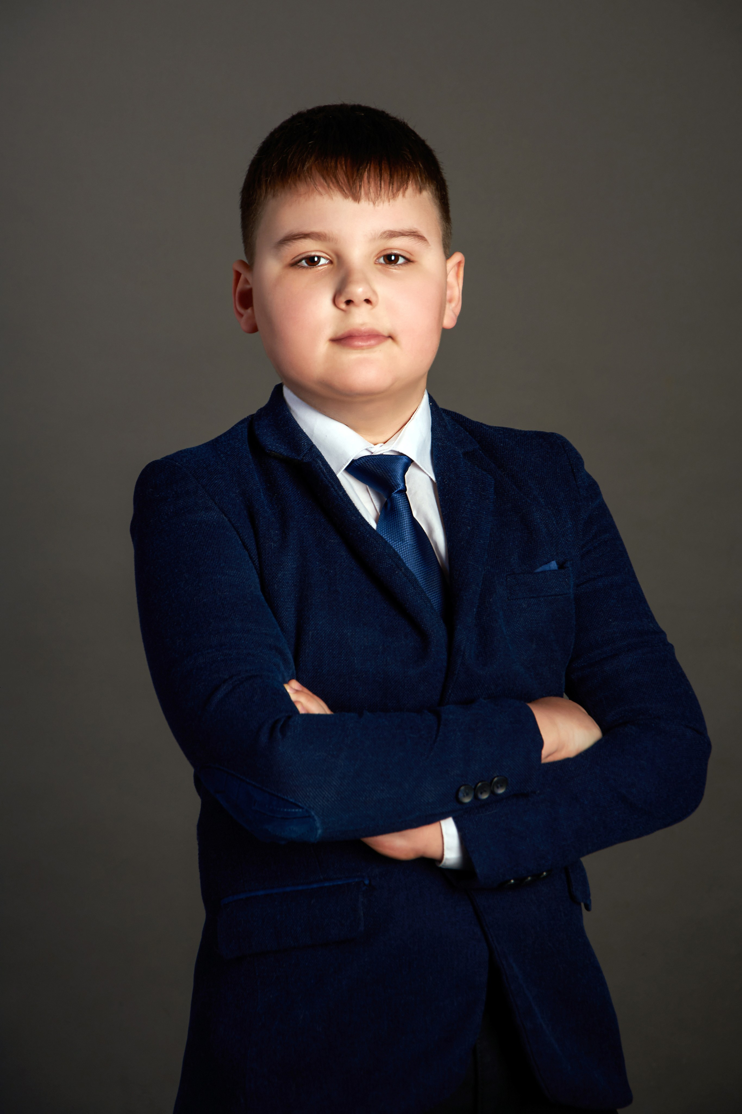 Портретная съемка в альбом. Лицей, 4-й класс. Ольга Чёкотова (Фотограф Кострома)