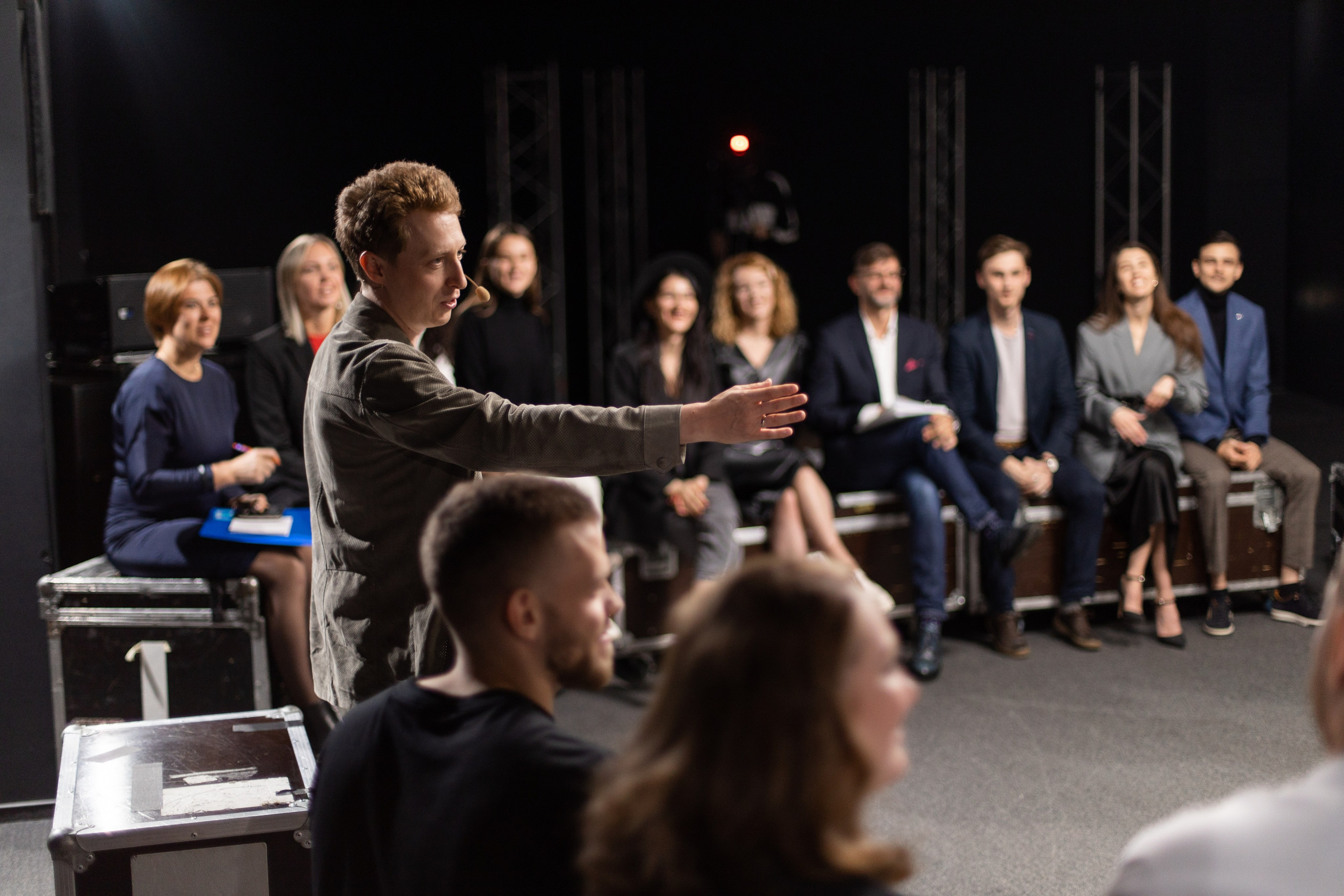 Съемки шоу Гительмана. Фотограф в Москве Десятова Ксения