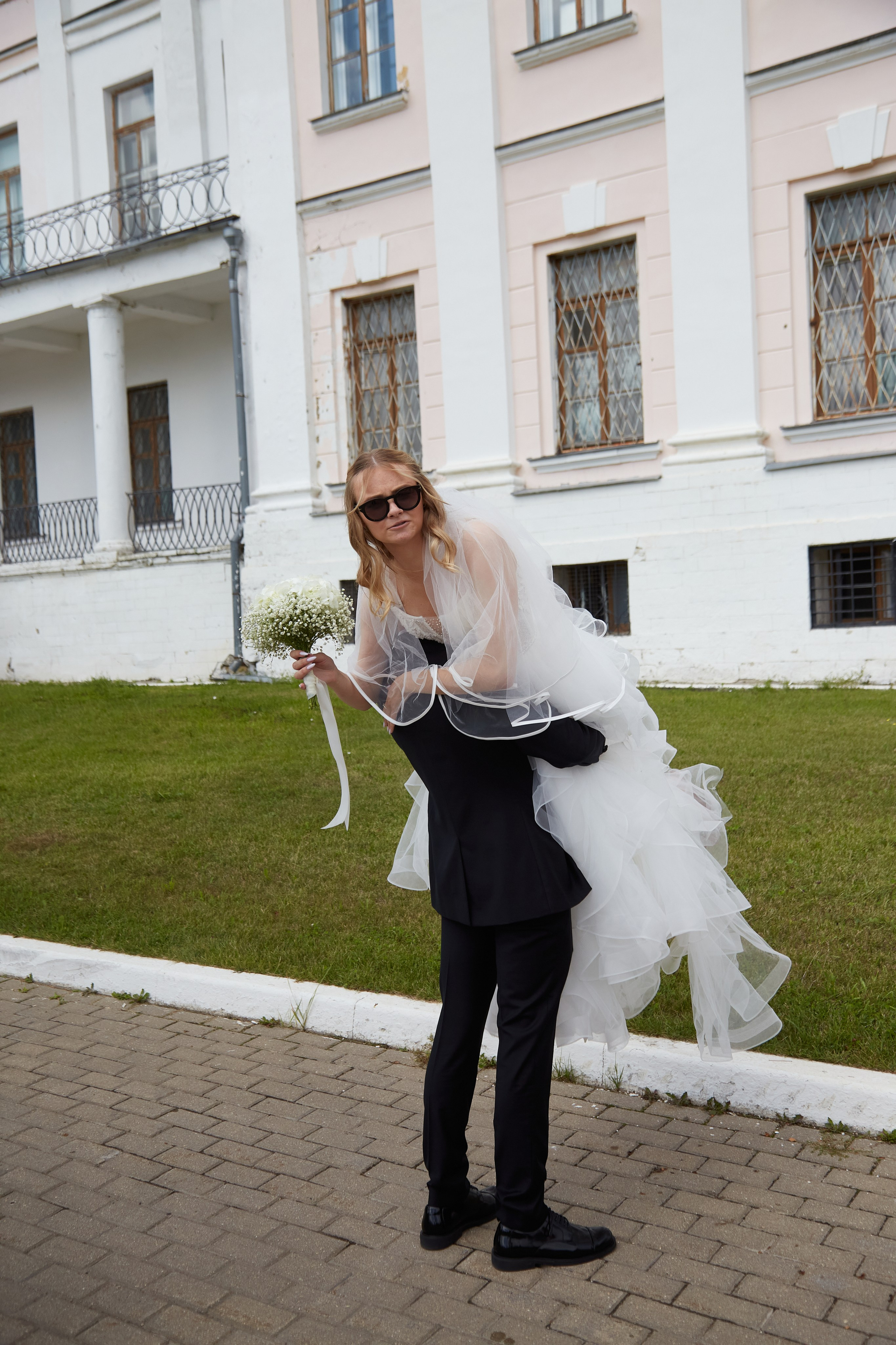 свадебная фотосессия в парке