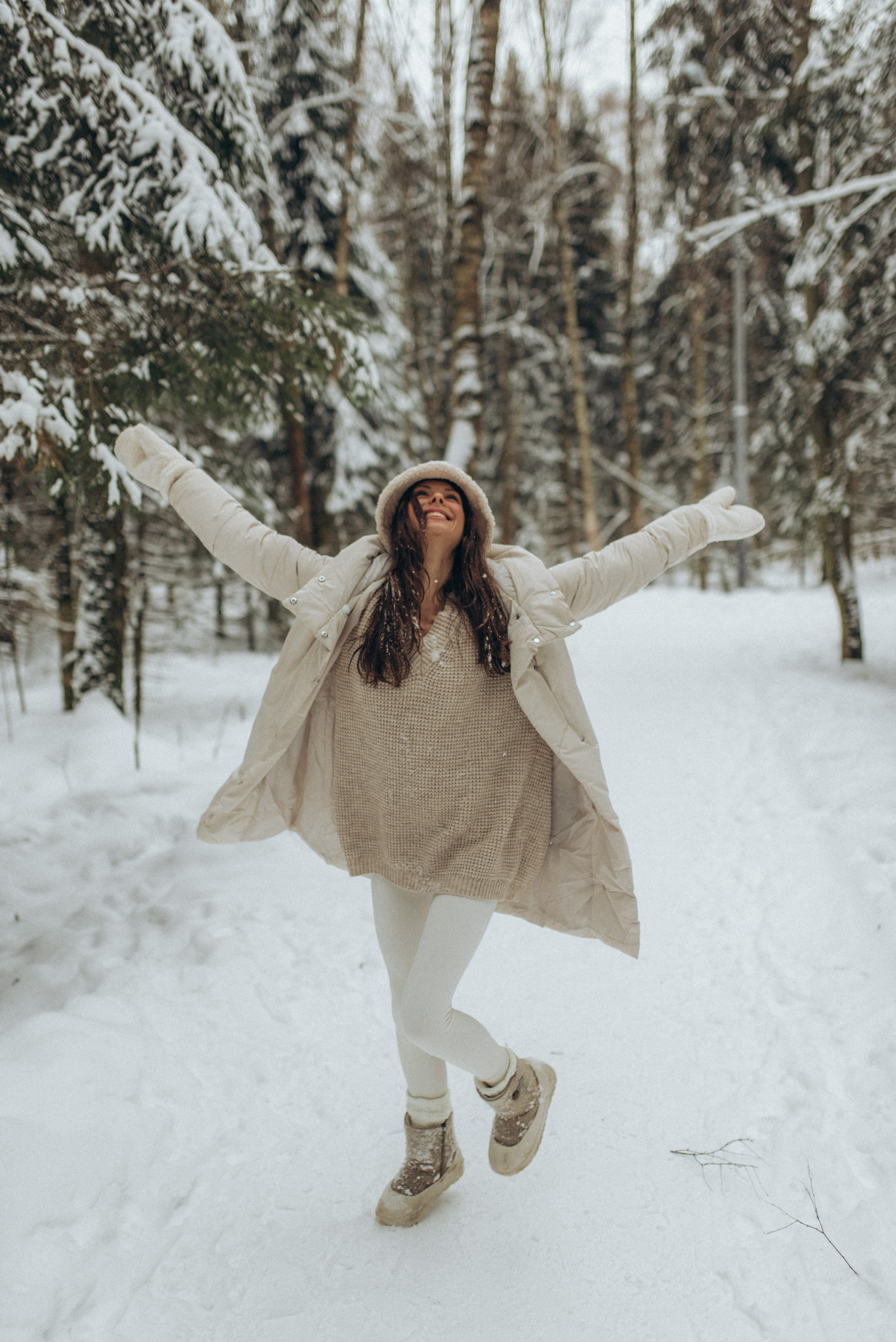 Мелина. Зимняя прогулка. Семейный фотограф в Москве Екатерина Север