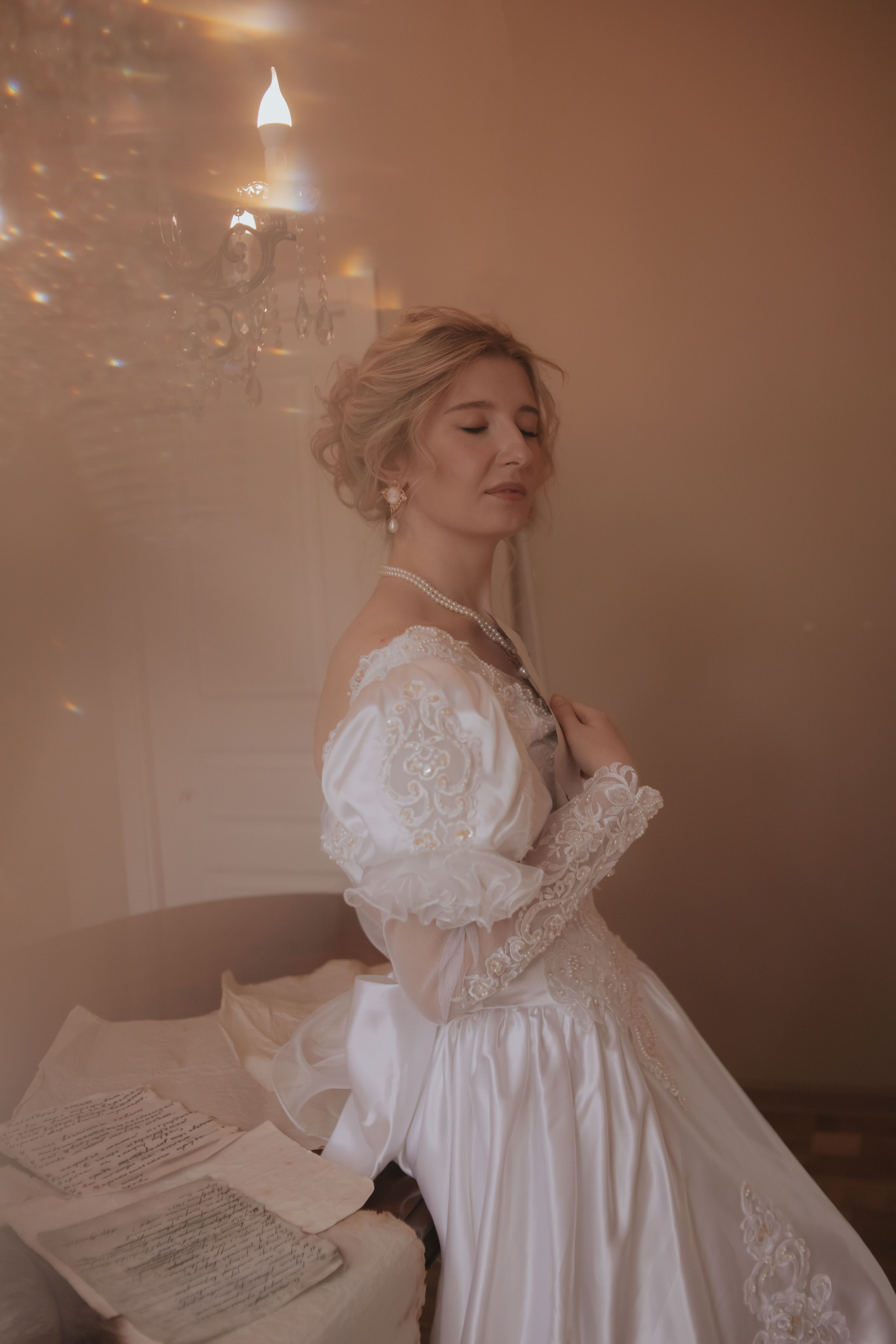 Вероника. Я буду писать тебе письма…. Художественная винтажная фотография