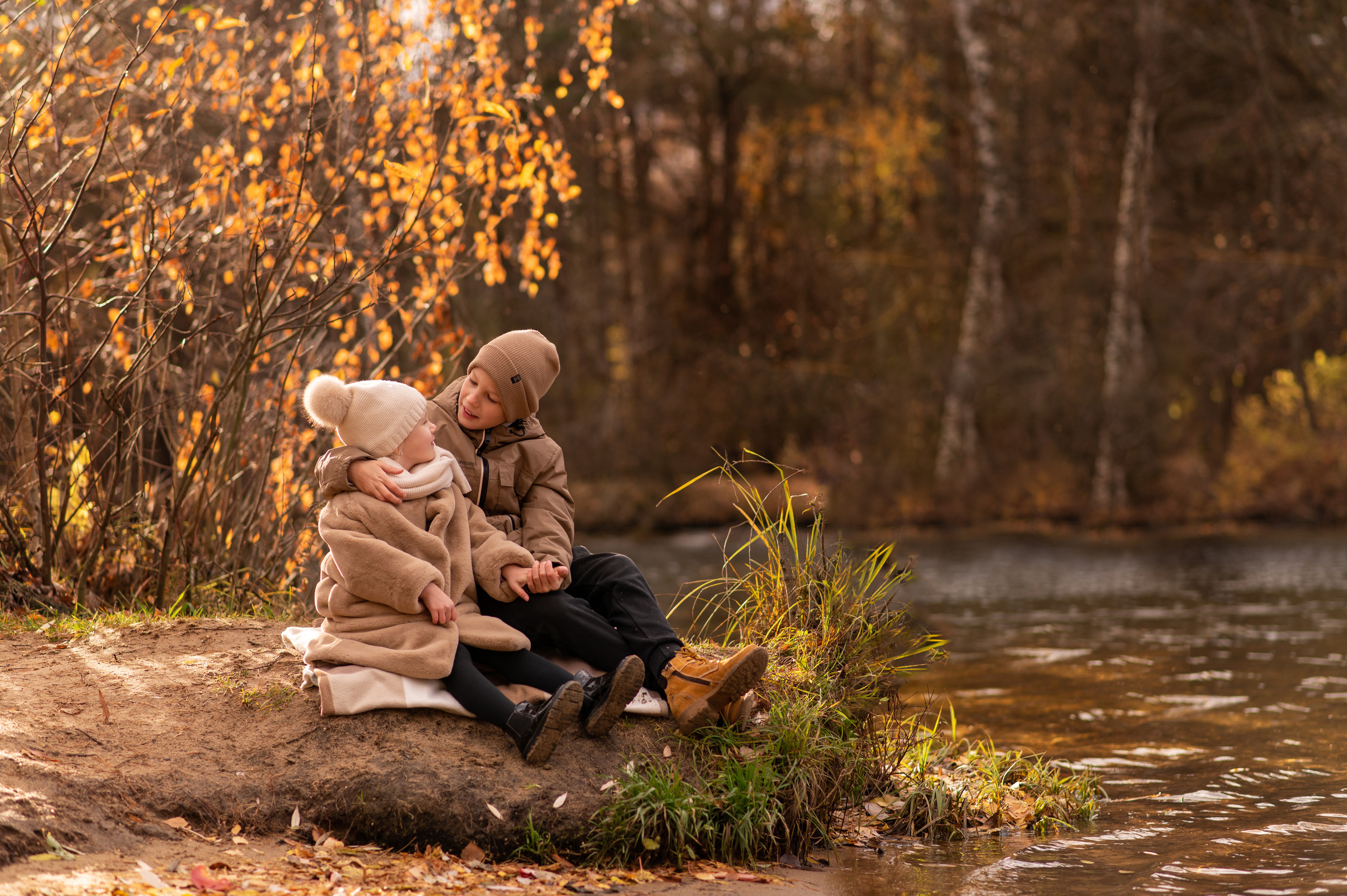 Семейная съемка на природе. Семейный и детский фотограф в Москве Анна Оськина