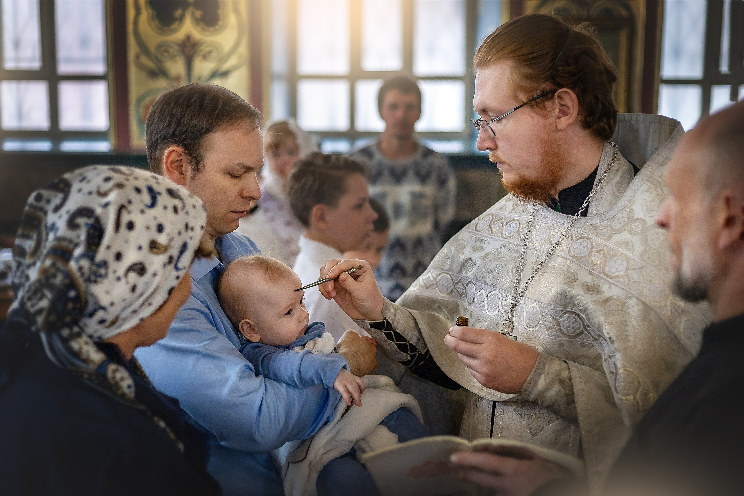 КРЕЩЕНИЕ. Фотограф Юлия Бусыгина