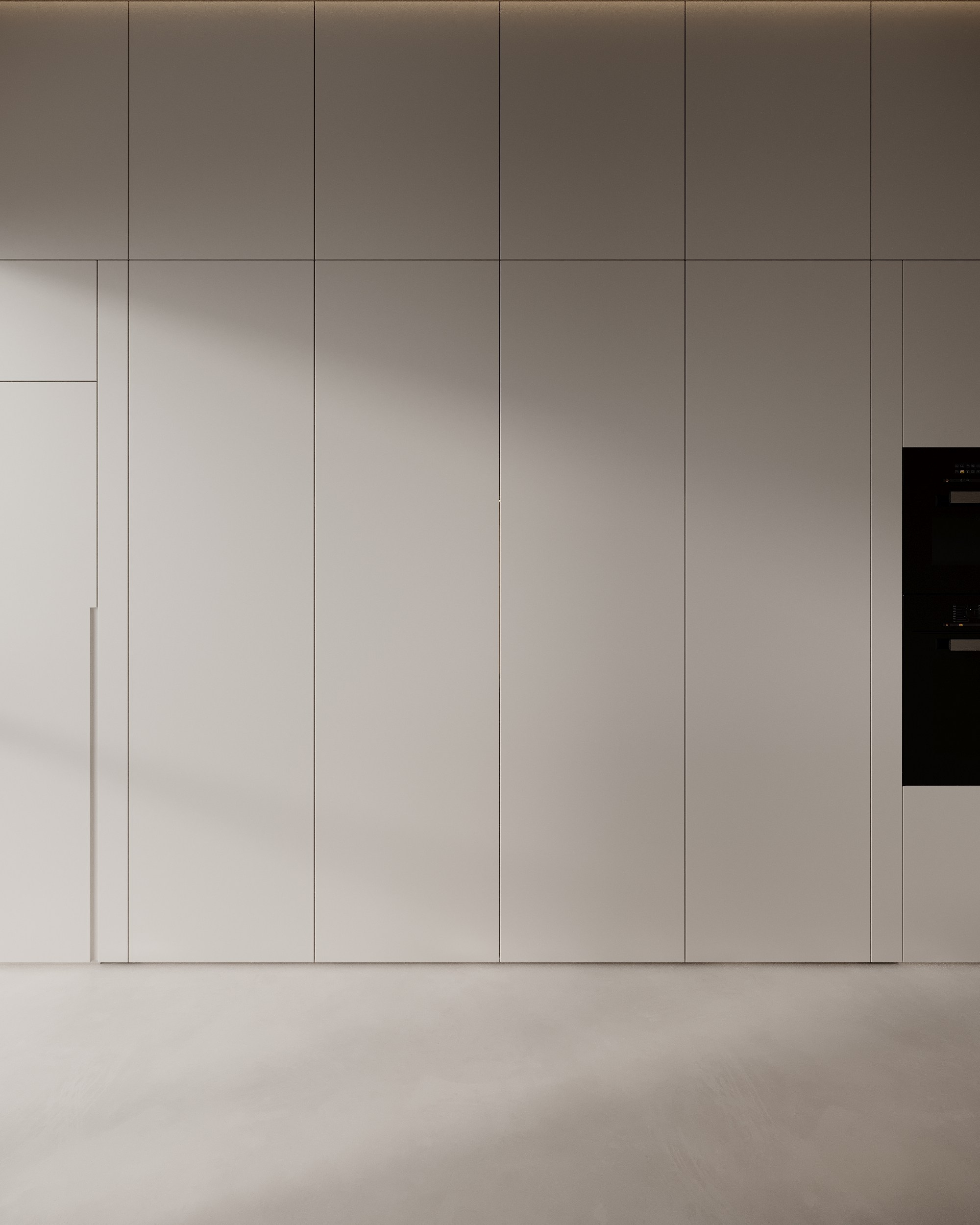 Монохромный интерьер просторной квартиры в Москве. Дизайн интерьера Санкт-Петербург | Москва | Калининград