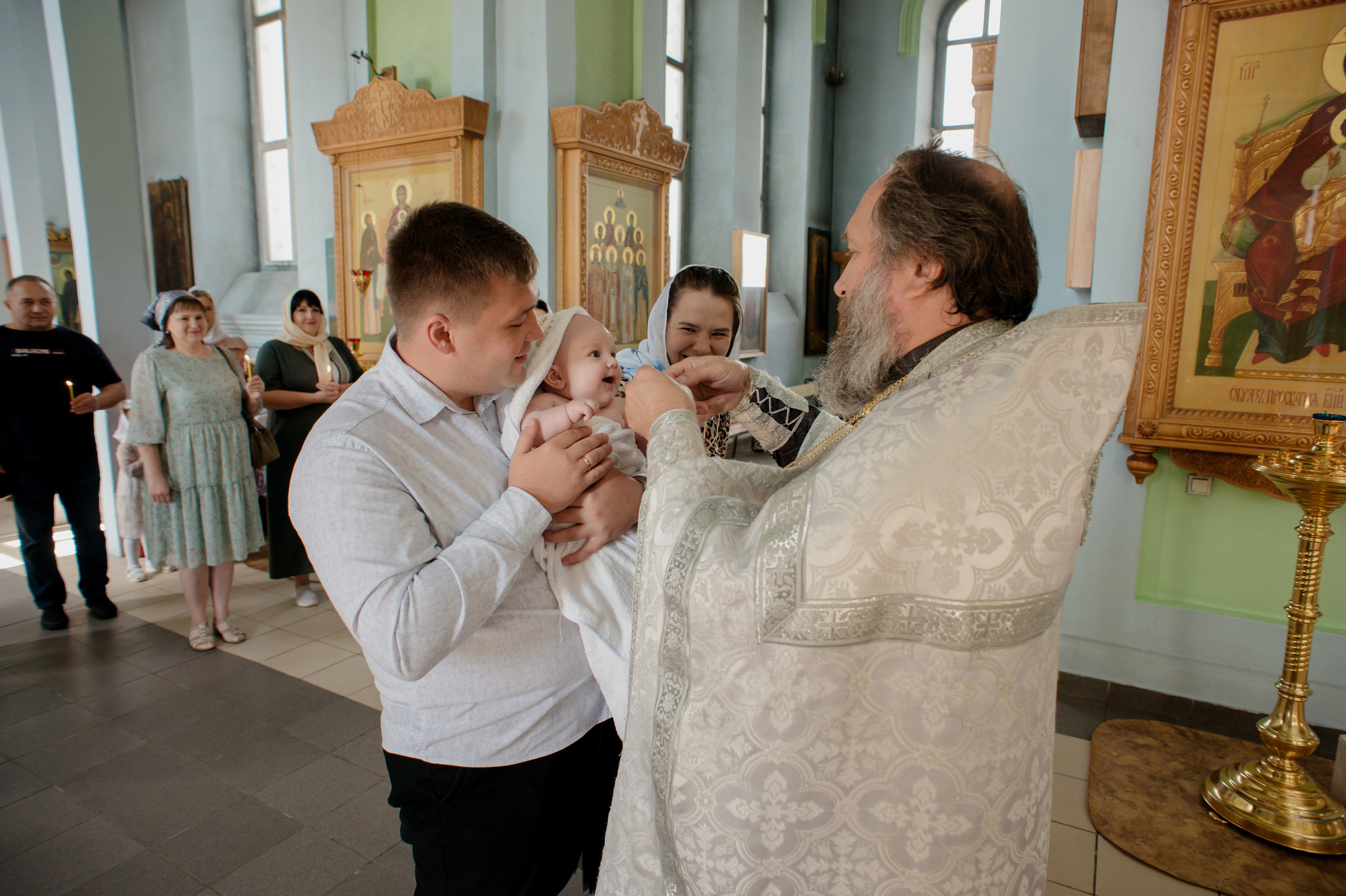 Крещение Дмитрия. Королева Елена Свадебный и семейный фотограф в Туле