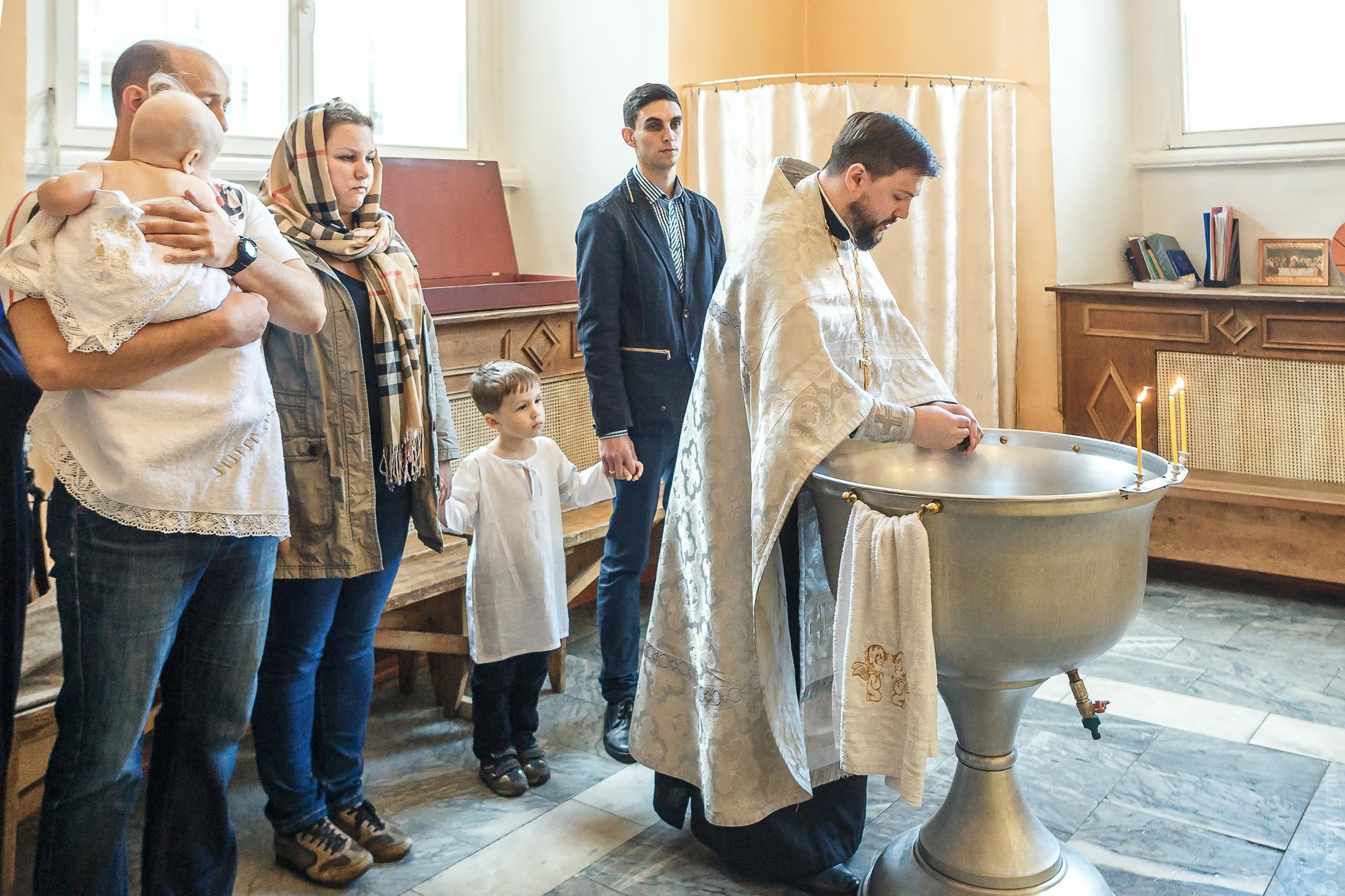 КРЕЩЕНИЕ. Фотограф Дмитрий Грант