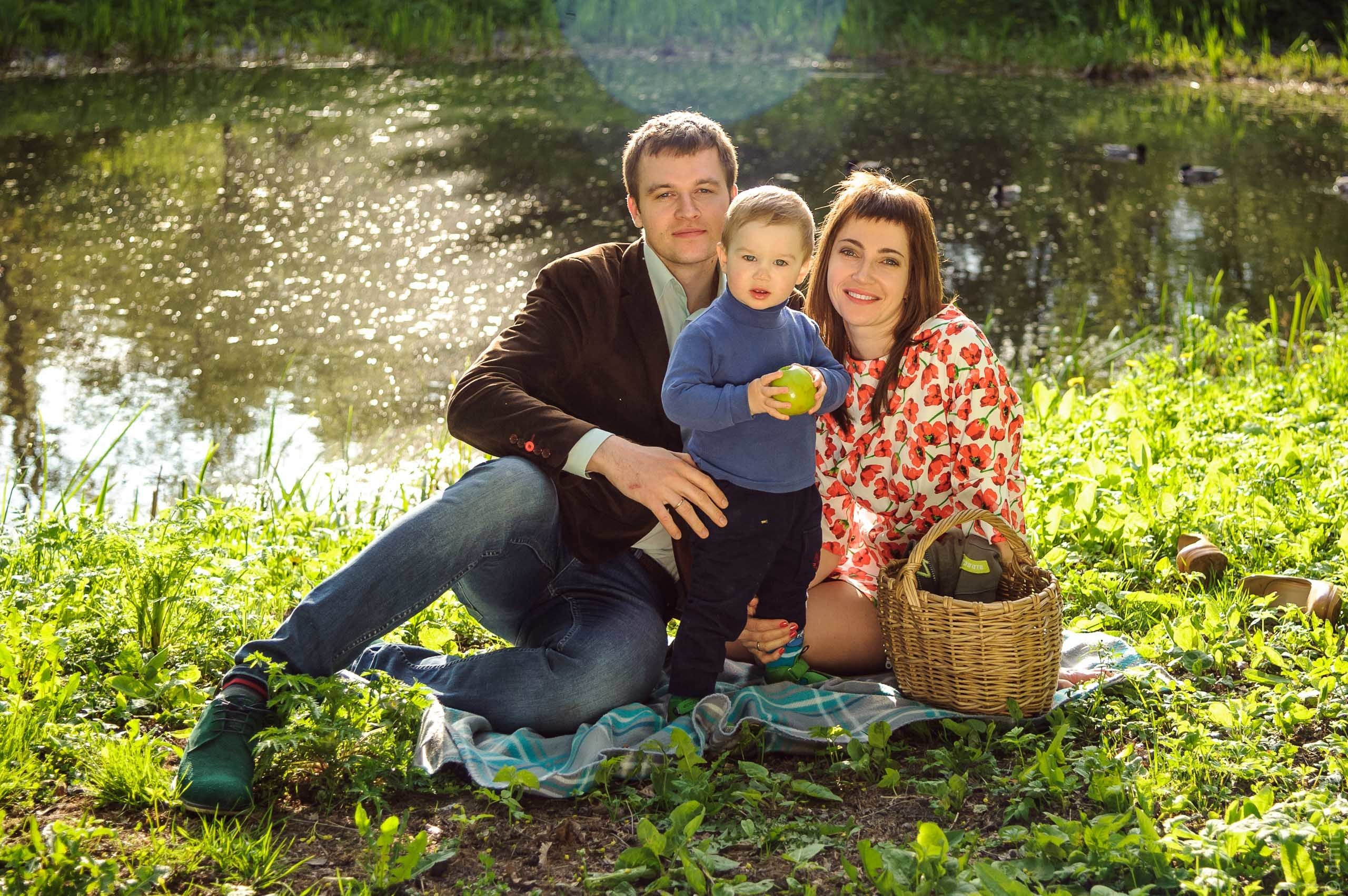 ТАТЬЯНА, АЛЕКСАНДР И ГРИША. Фотограф Дмитрий Грант