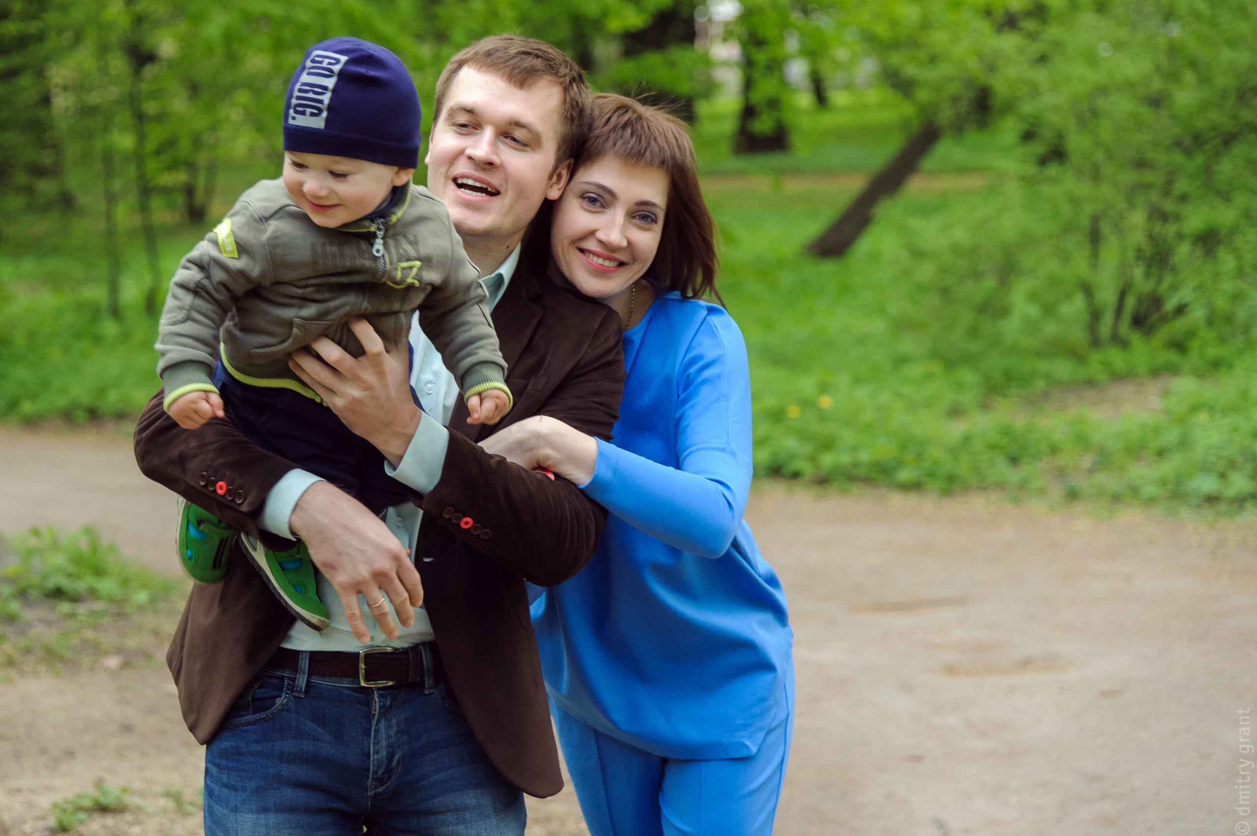 ТАТЬЯНА, АЛЕКСАНДР И ГРИША. Фотограф Дмитрий Грант