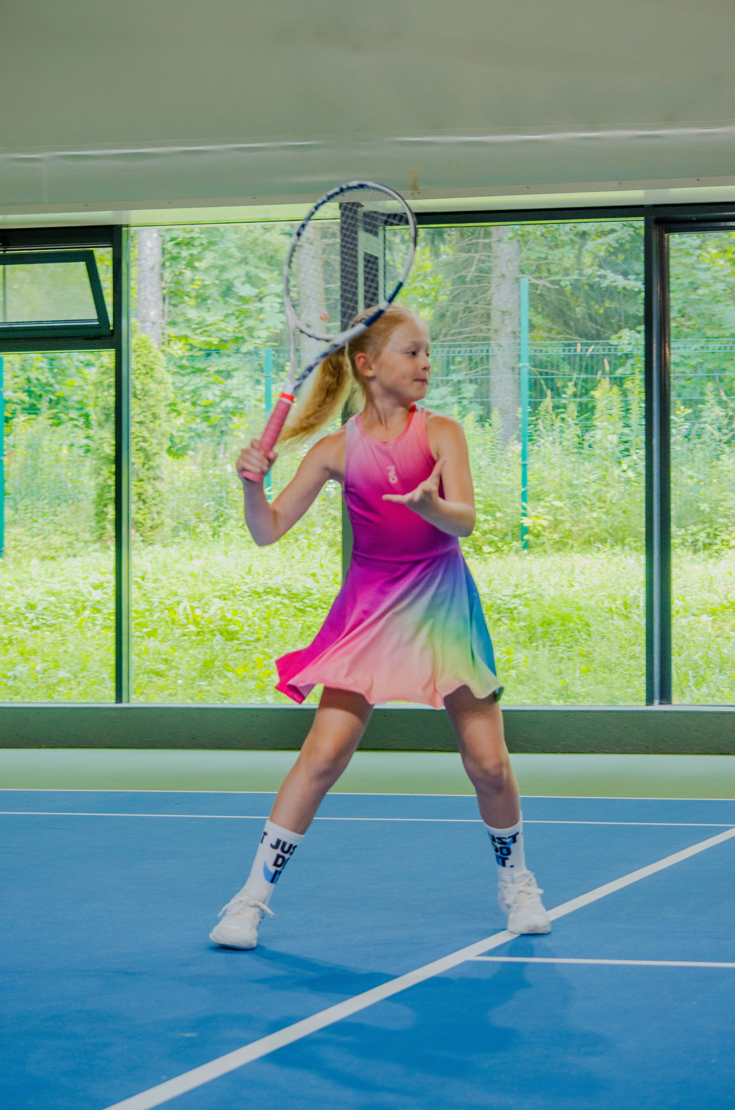 Золотая подача🎾. Свет, камера, улыбка!
