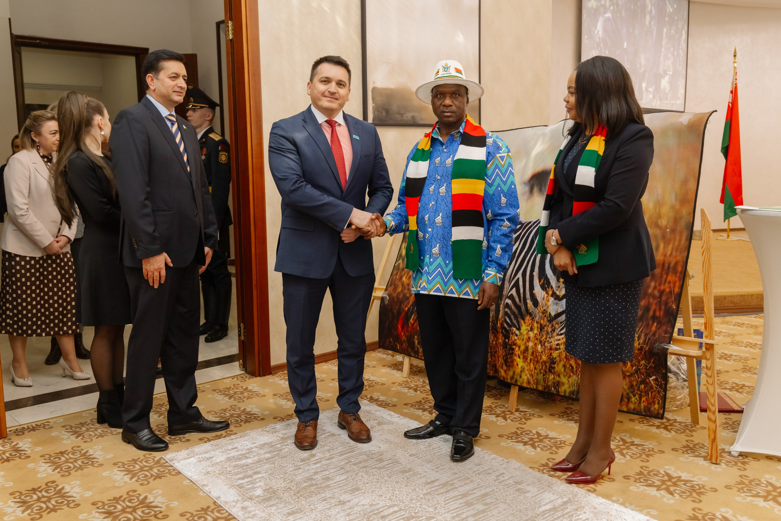 Фотосъемка делегации Посольства Зимбабве в Минске. Свадебный фотограф в Минске/Беларуси Сергей Спиридонов