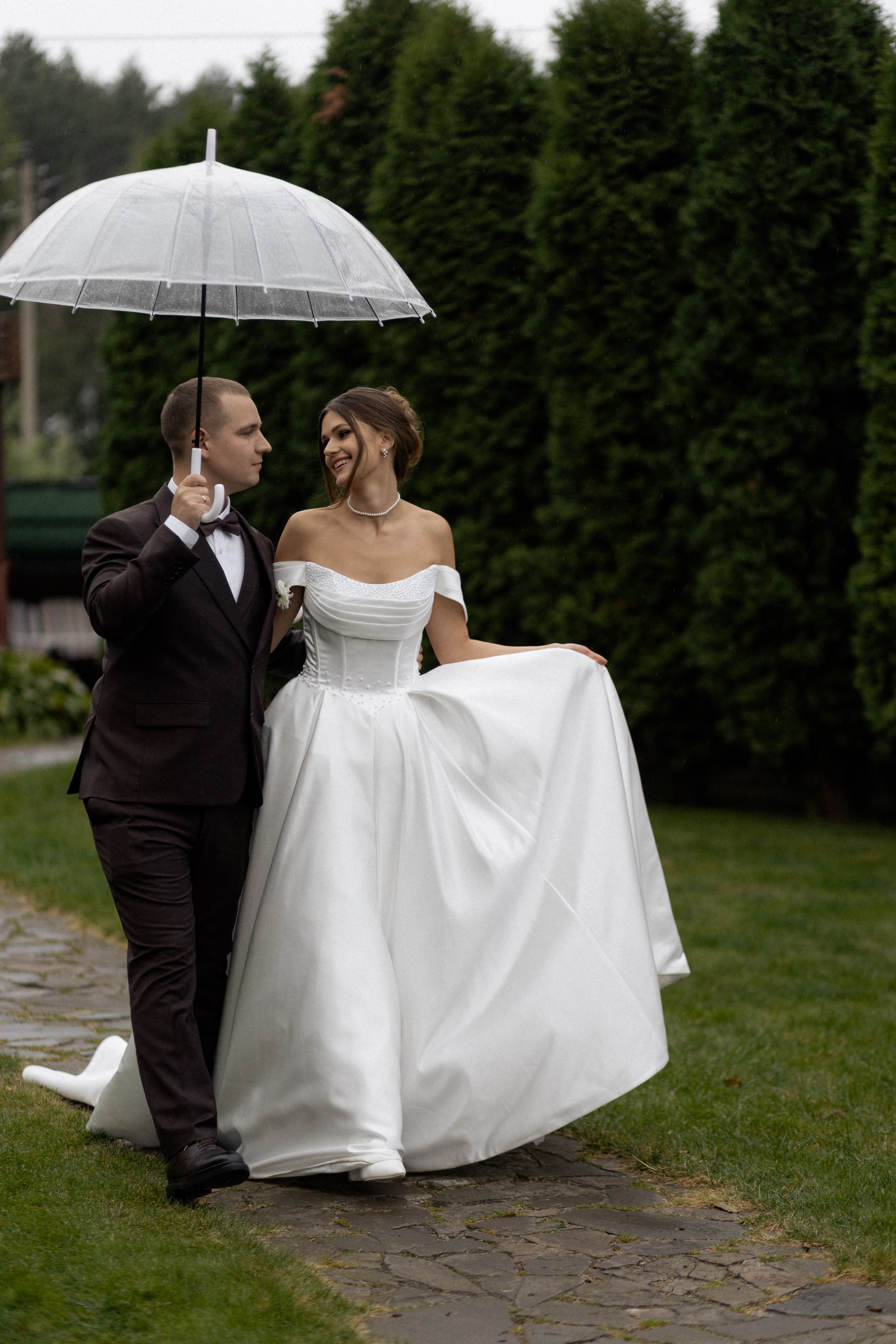 Свадебная фотосессия Анастасии и Игоря в Усадьбе Легенда. Свадебный фотограф в Минске/Беларуси Сергей Спиридонов