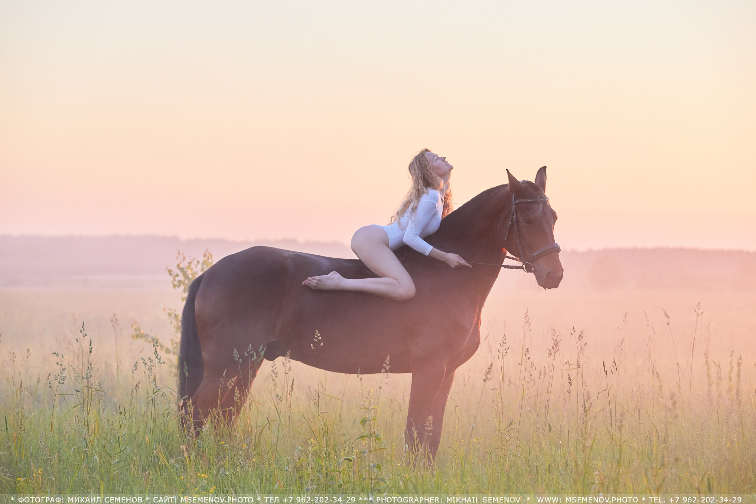 Фотосессия с лошадьми в г. Ярославль. Фотограф Михаил Семенов