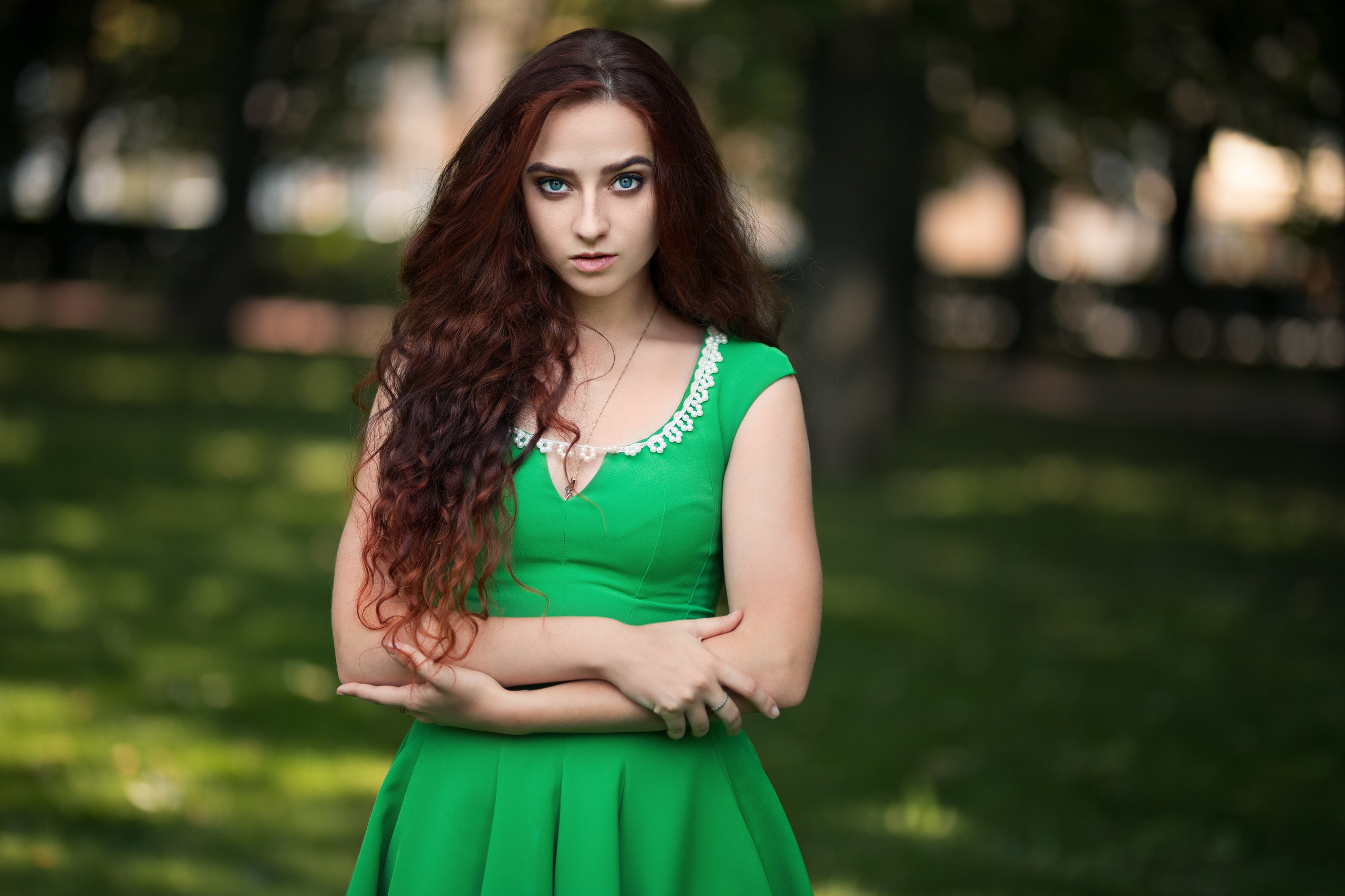 Фотосет в парке с Эвелиной для «себя»