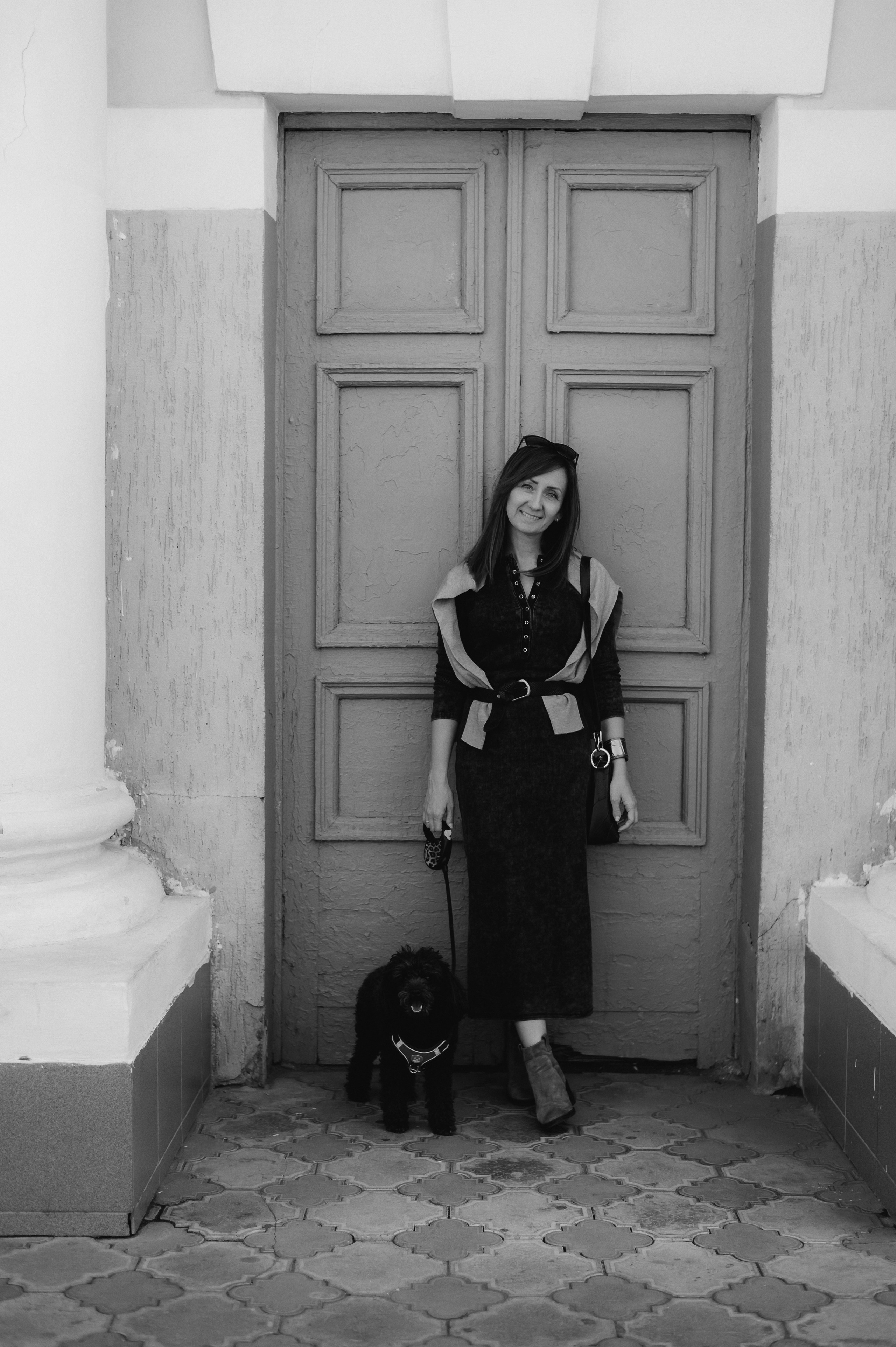 Осенние приключения Чарлика и его хозяек. Фотограф Мария Стрелкова