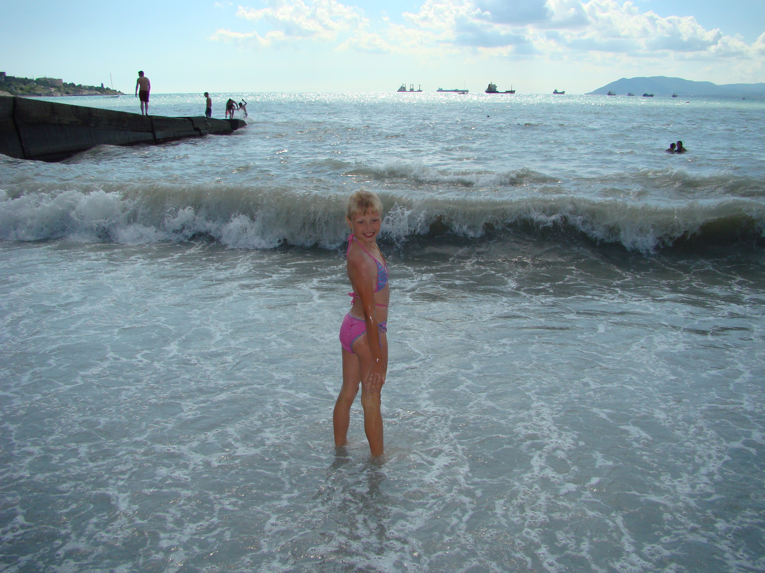 Кабардинка (фото Зевиных) 25.06-24.07.2008. Семейный, Свадебный фотограф СПБ Питер— Романова Екатерина