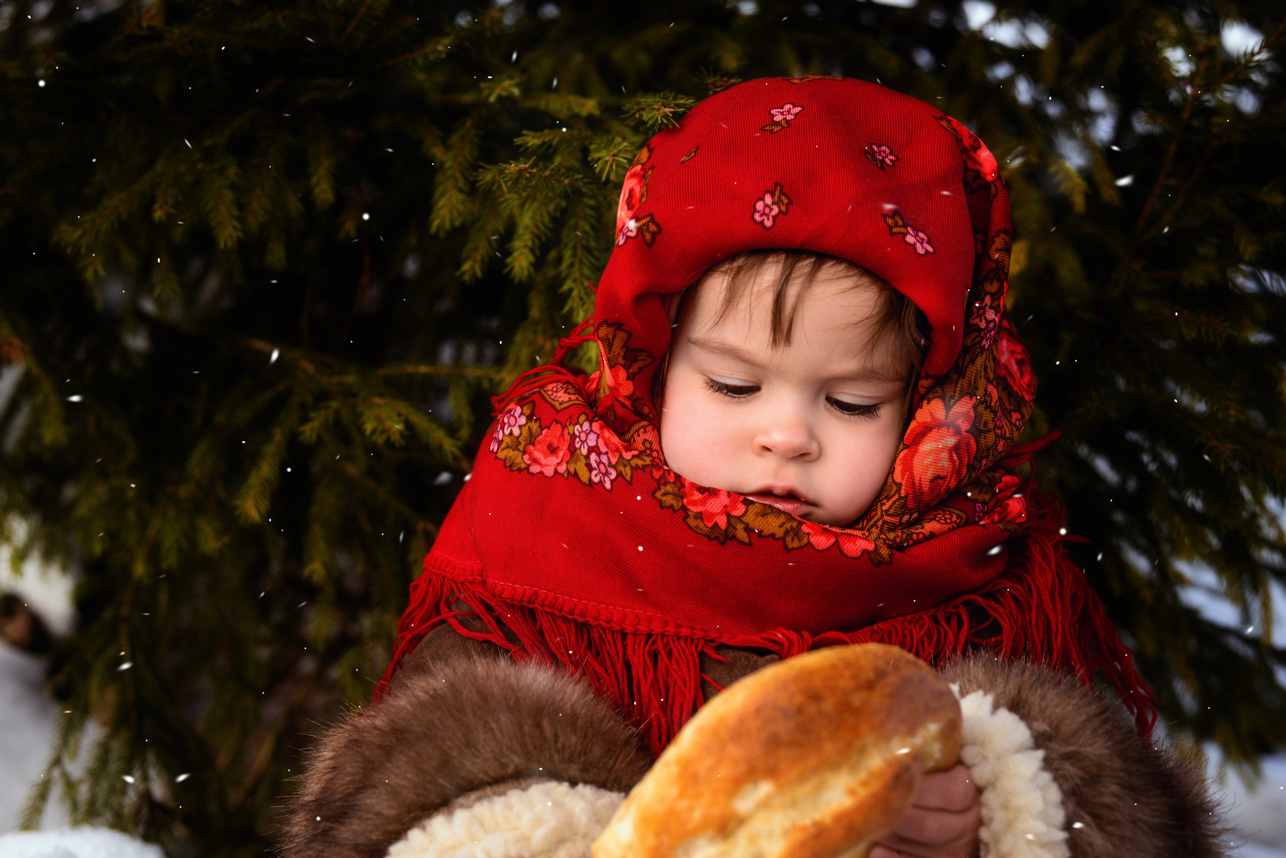 Зимняя сказка малышки Софии. Фотограф Карпова Екатерина в Коломне и области