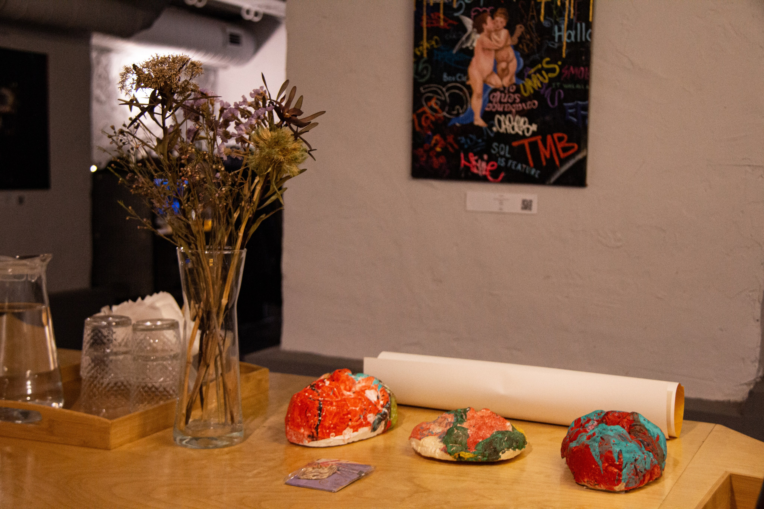 Кофейня Катартика, открытие выставки «Мистика» 3.10.2024. Janie valde | visual artist