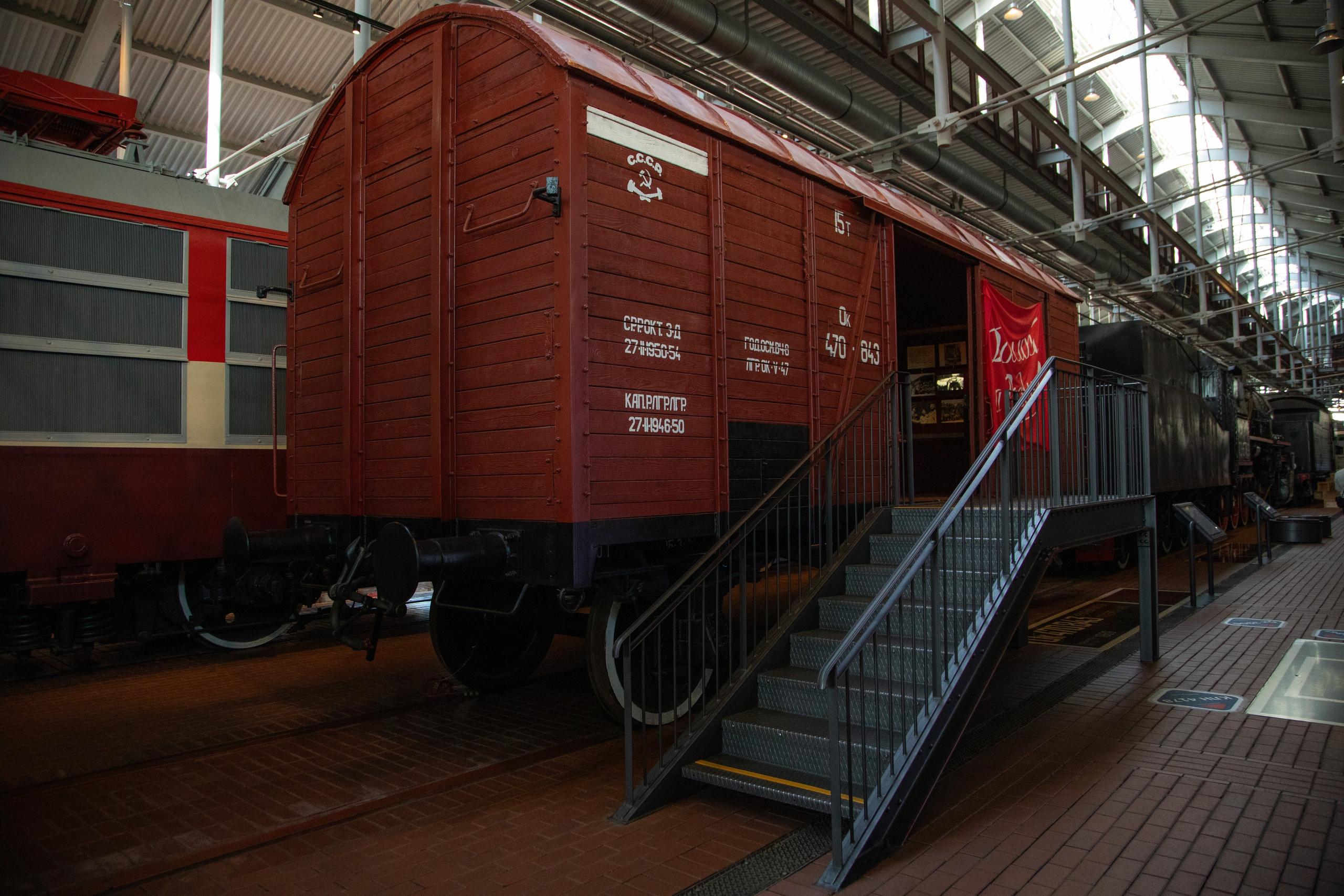 Музей железных дорог России. Фотограф Сергей Ловкий