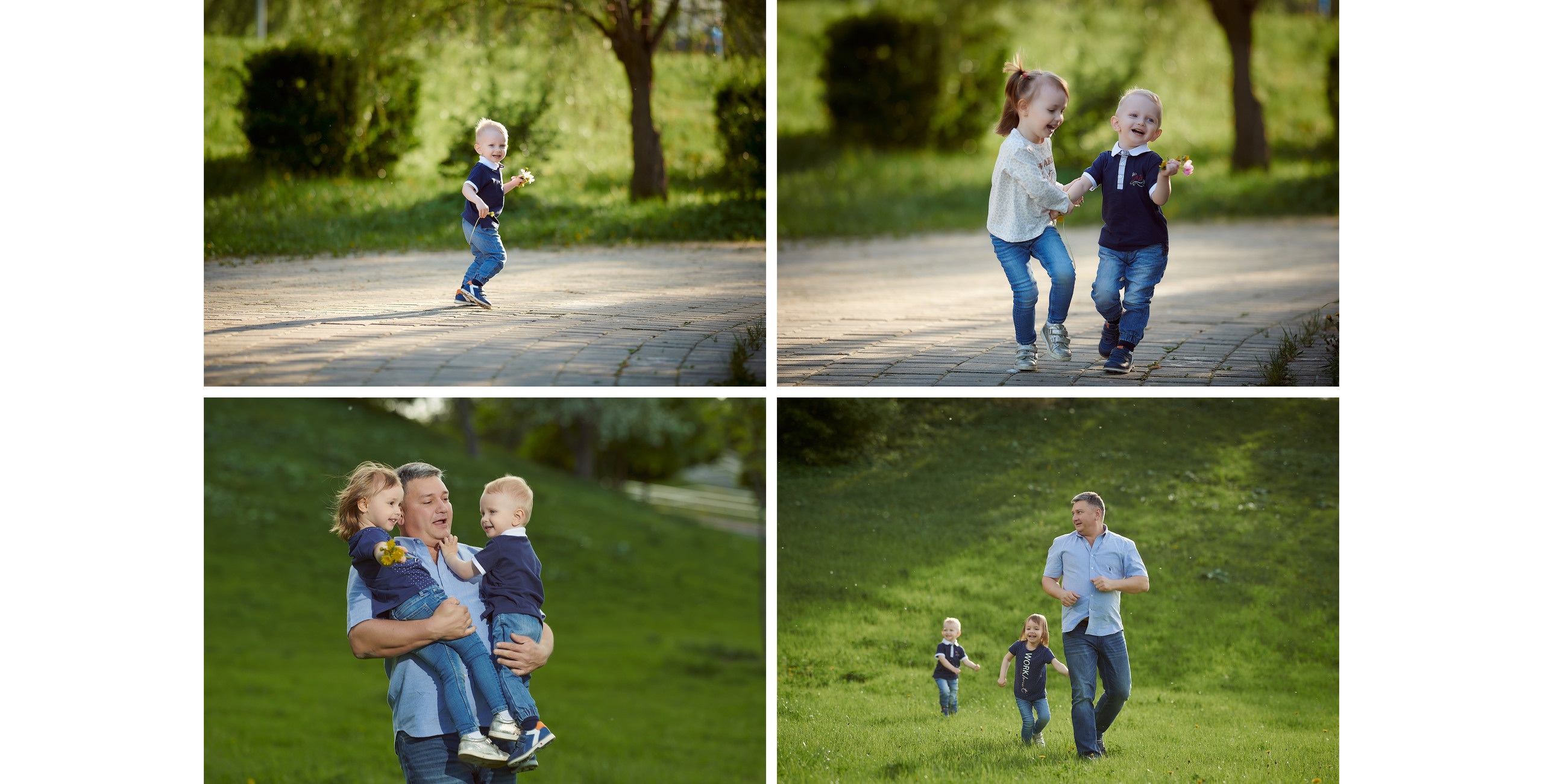 Летний вечер в парке