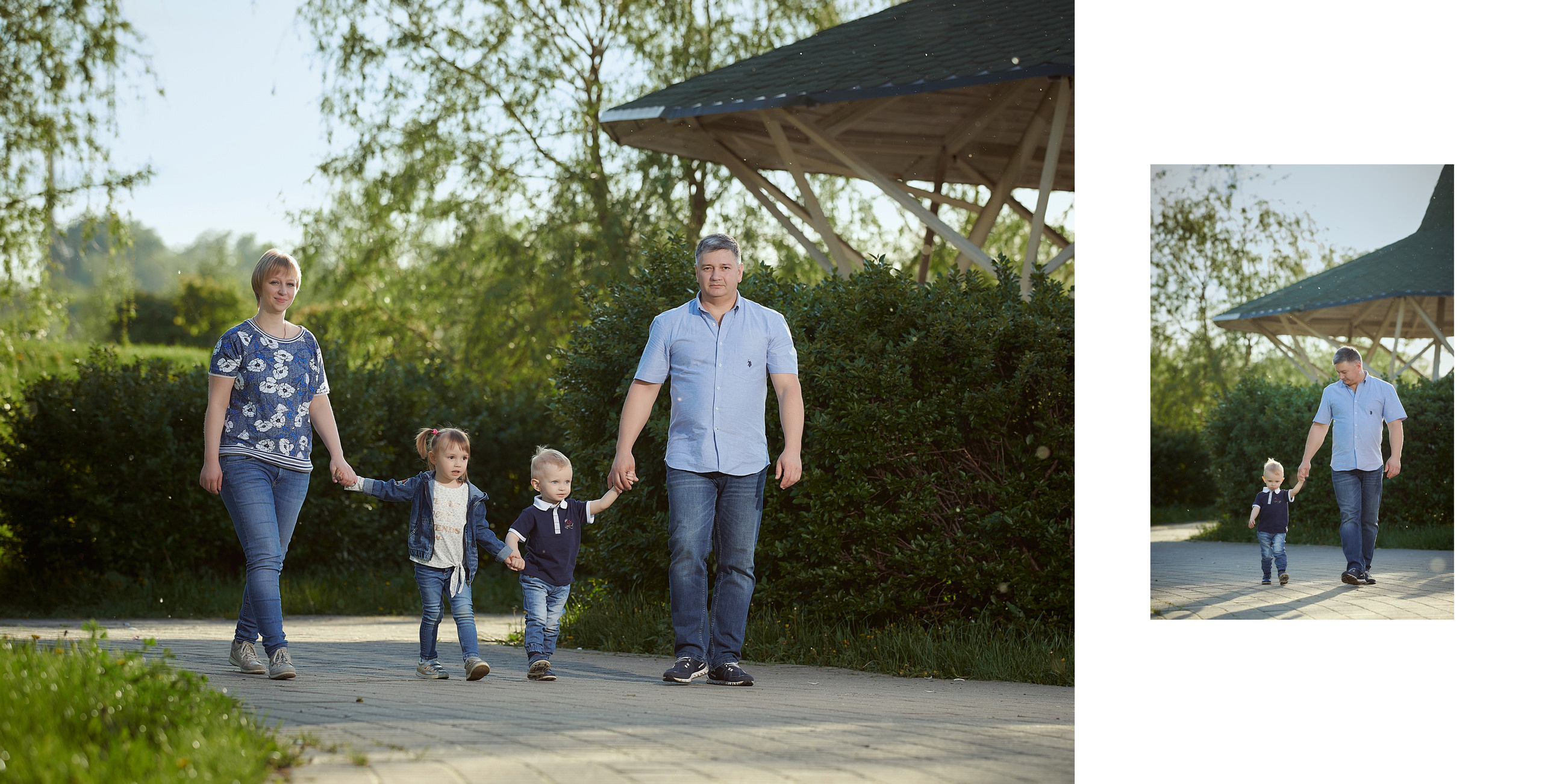 Летний вечер в парке