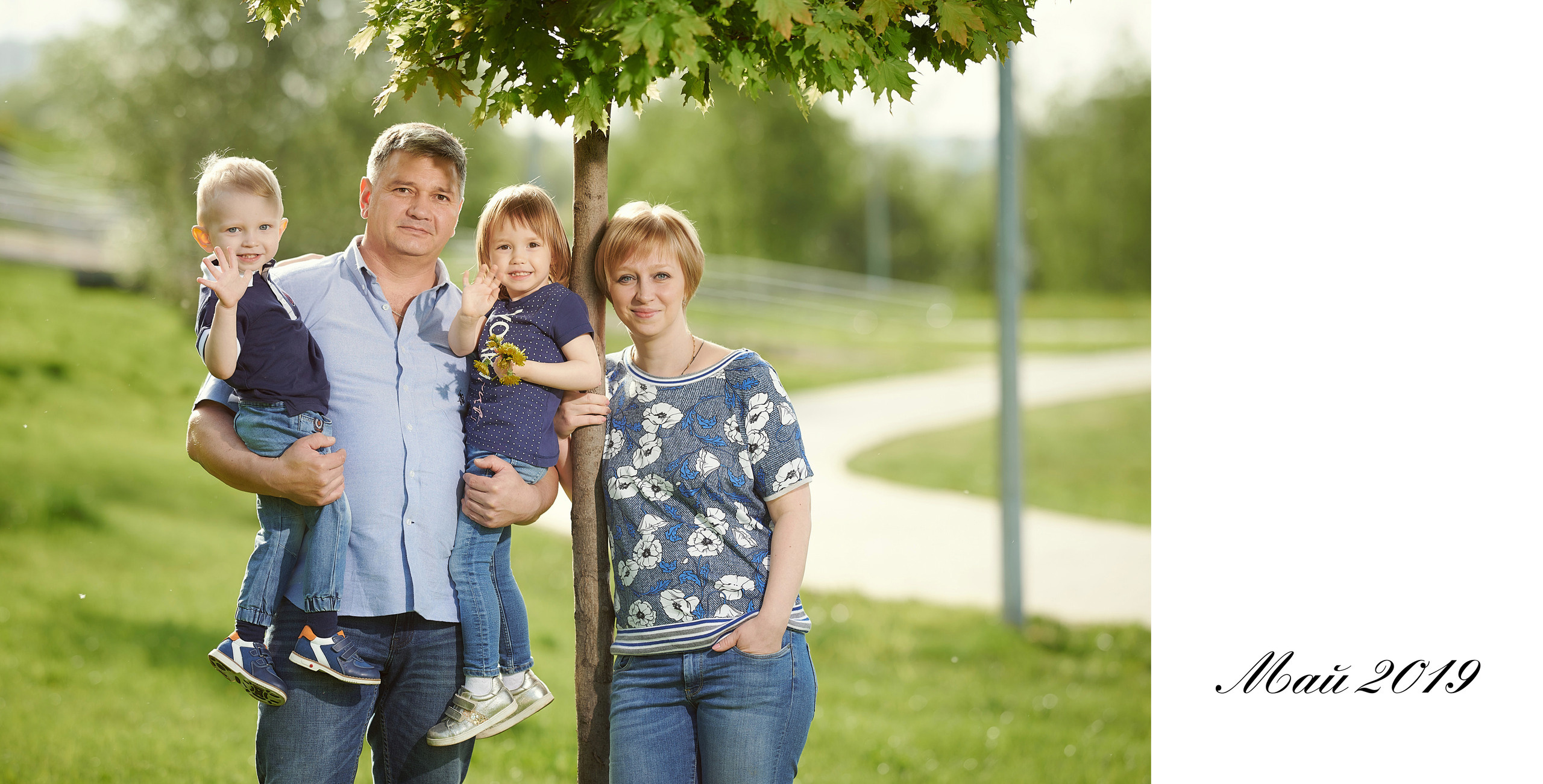 Летний вечер в парке