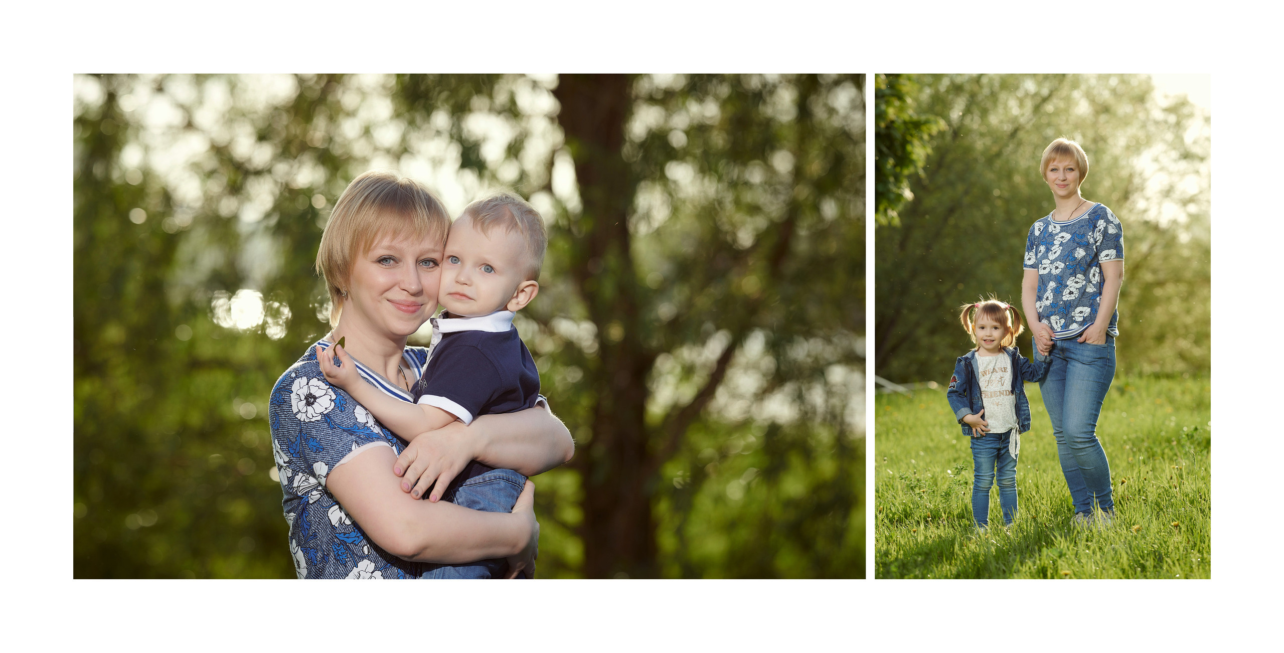 Летний вечер в парке