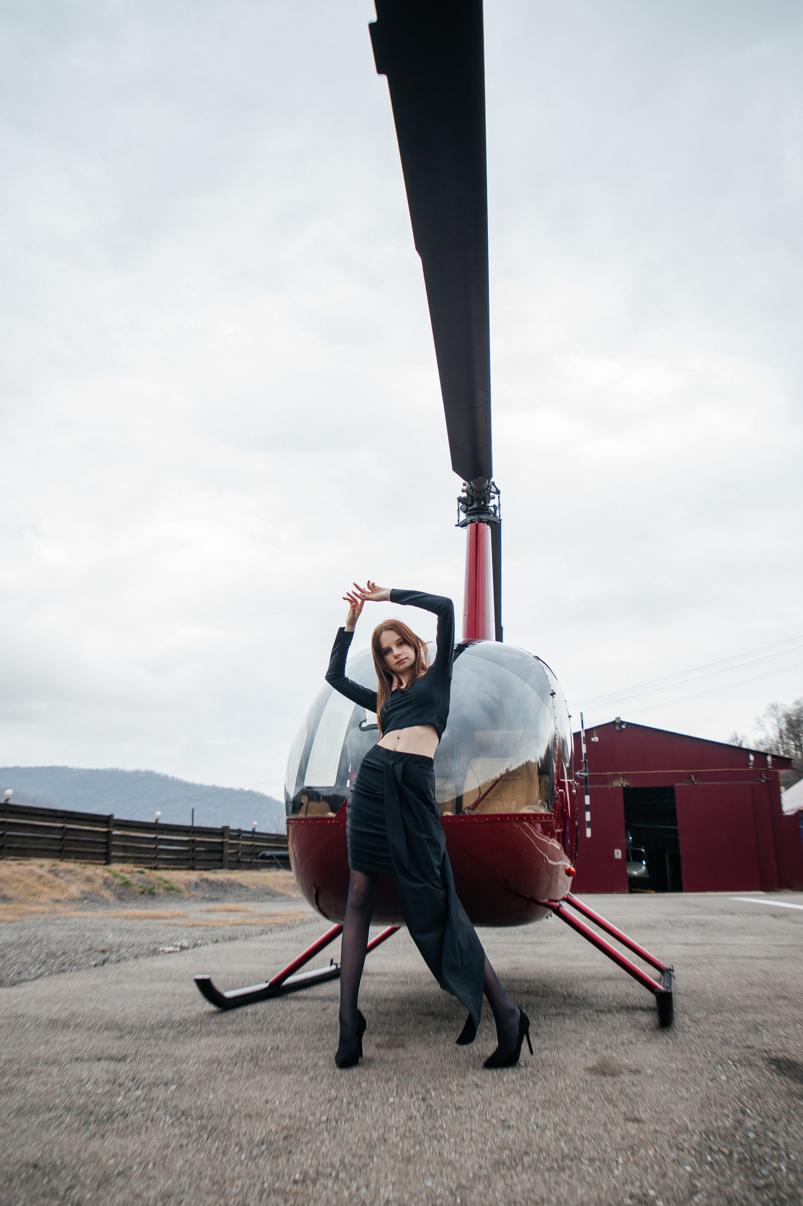 Aviation Style. Efimova Model Agency