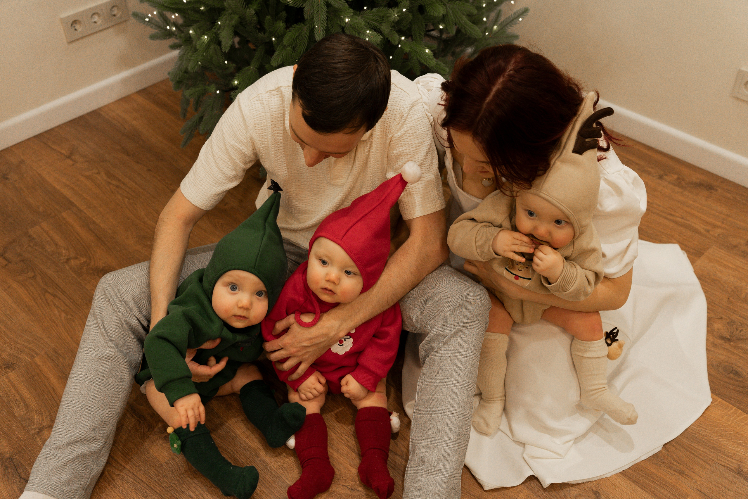 Новогодние тройняшки. Главная