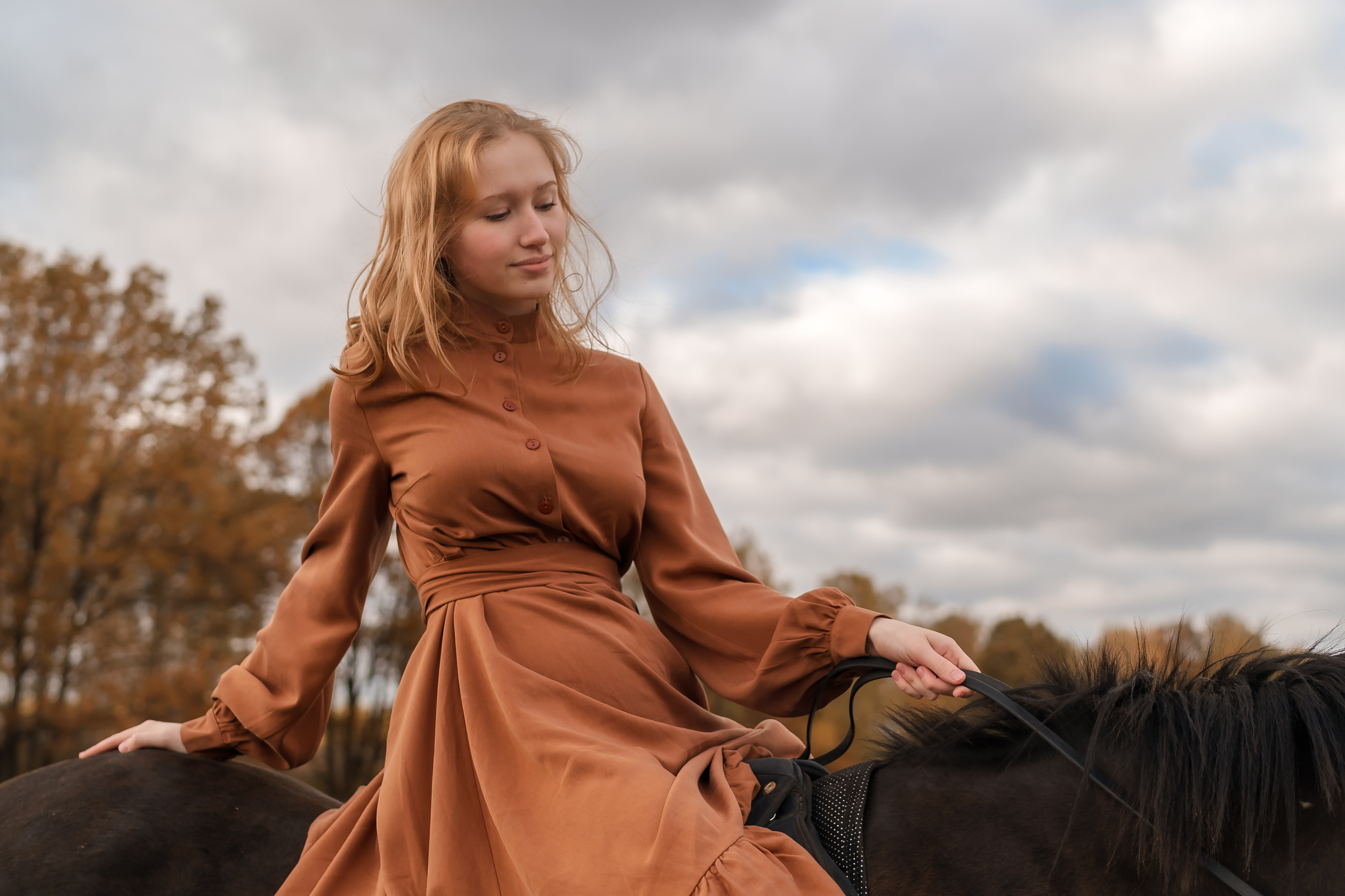 Прогулка на лошадях. Коломна