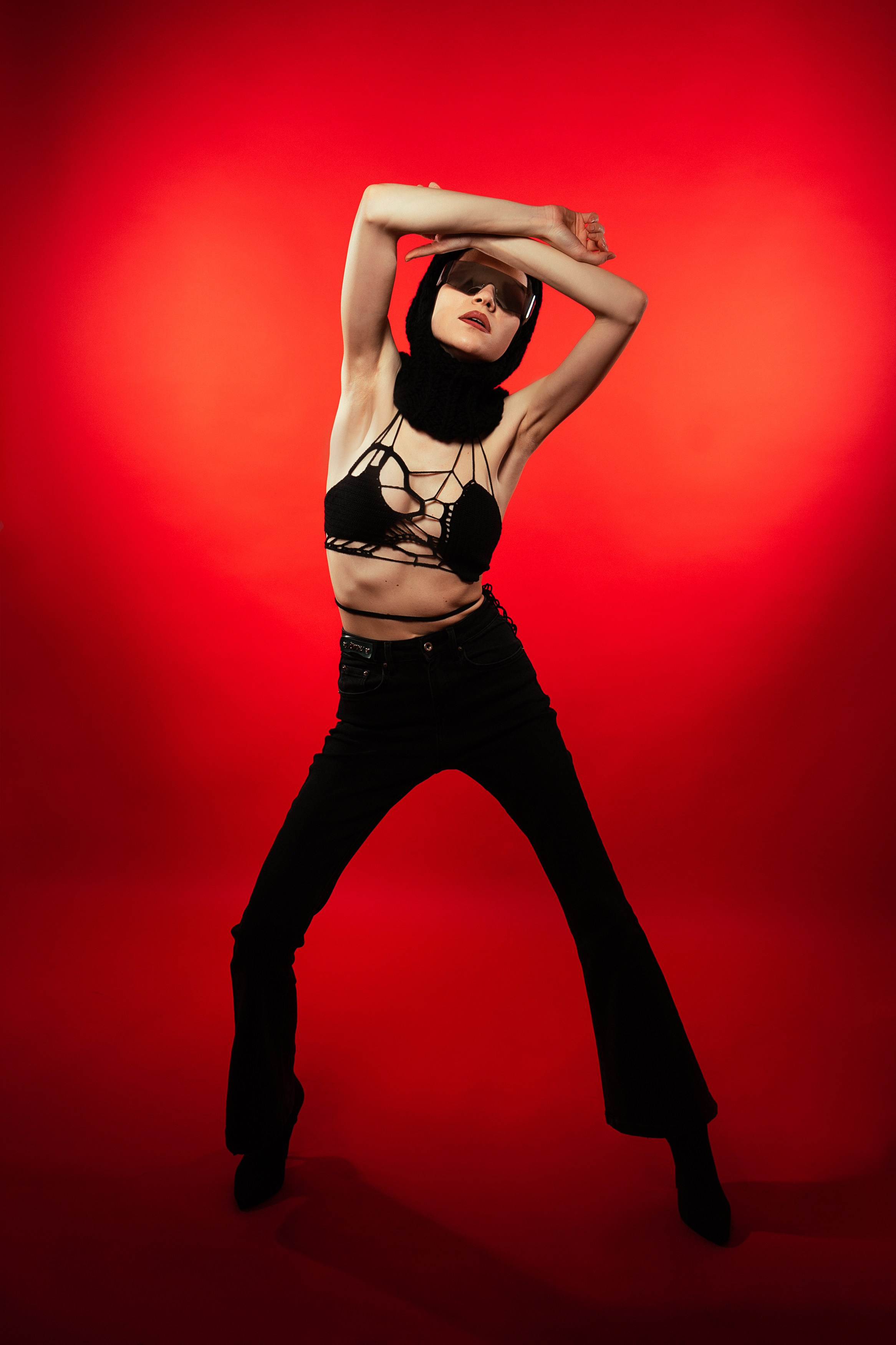 Лена — fashion-съёмка авторской коллекции вязаной одежды. Фотограф Андрей Сокол — Санкт-Петербург/Москва