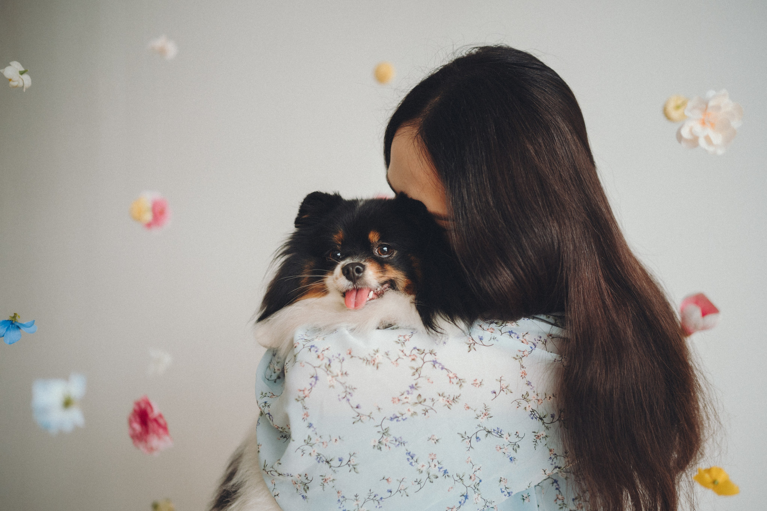 Алена и Люси. Семейный фотограф анималист Ананьева Мария — Москва