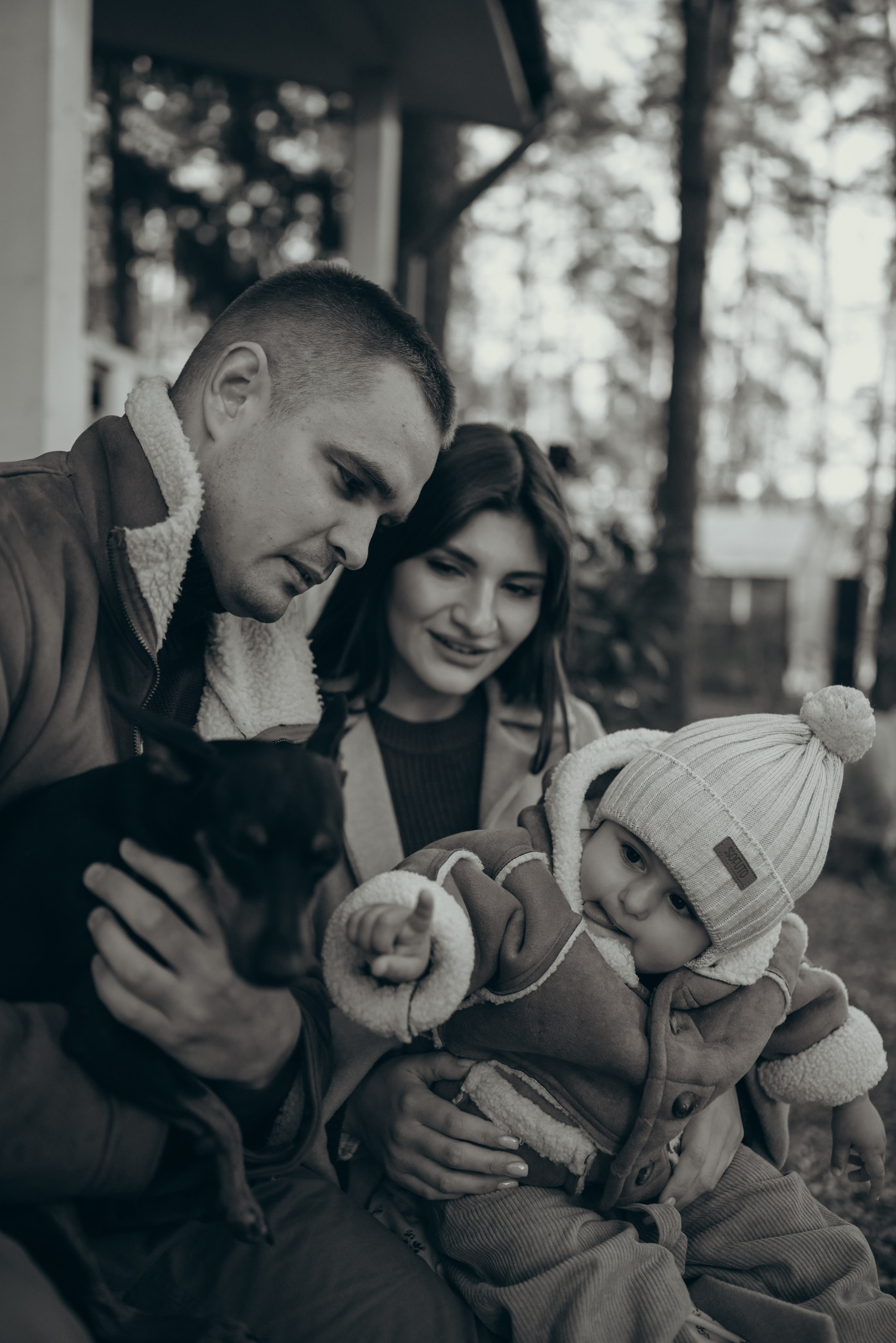 Дача осенью. Семейный фотограф в Москве Люберцах Ирина Вронская