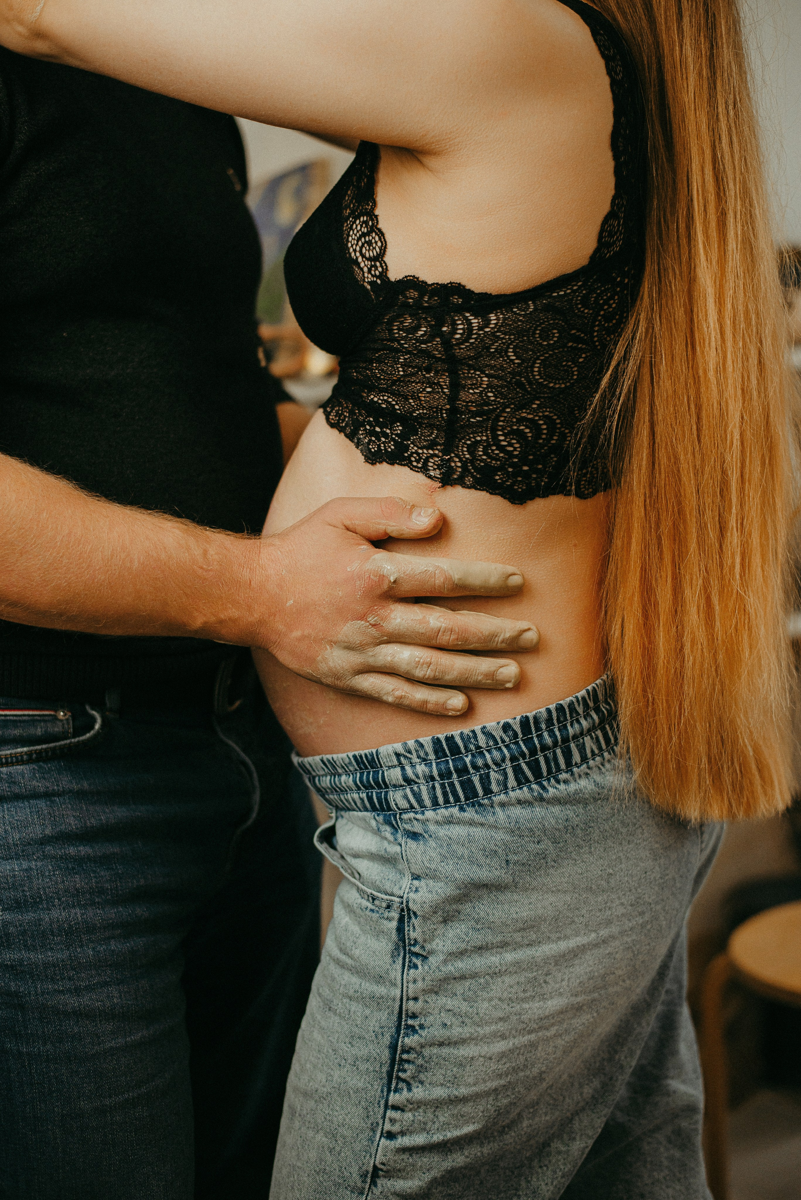 Троицкие в гончарной мастерской. Семейный и детский фотограф Иваново Ксения Азаренкова