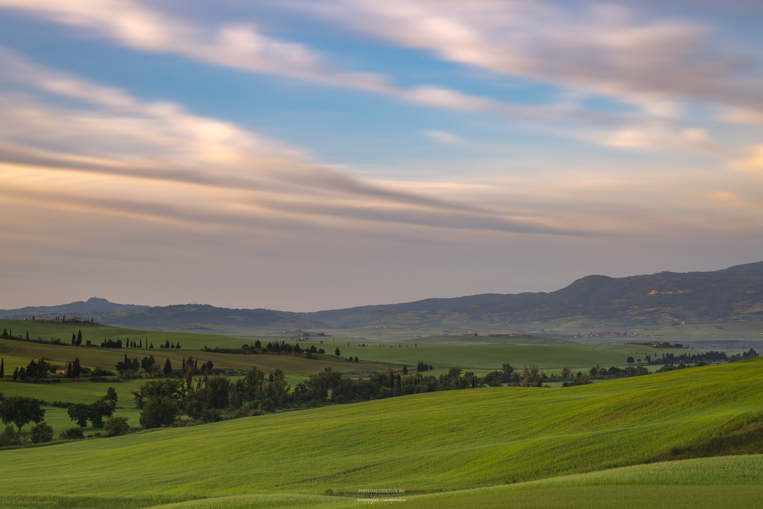 Долина Валь д’Орча-сердце Тосканы. Авторские стильные фотокартины