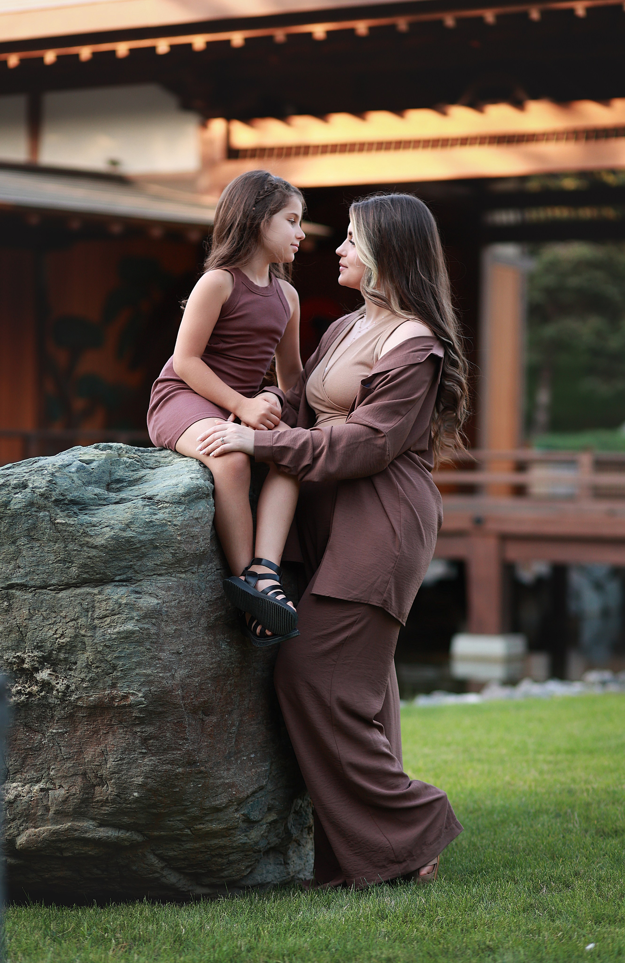 Фотопрогулка в Японском Саду. Детский семейный фотограф Краснодар