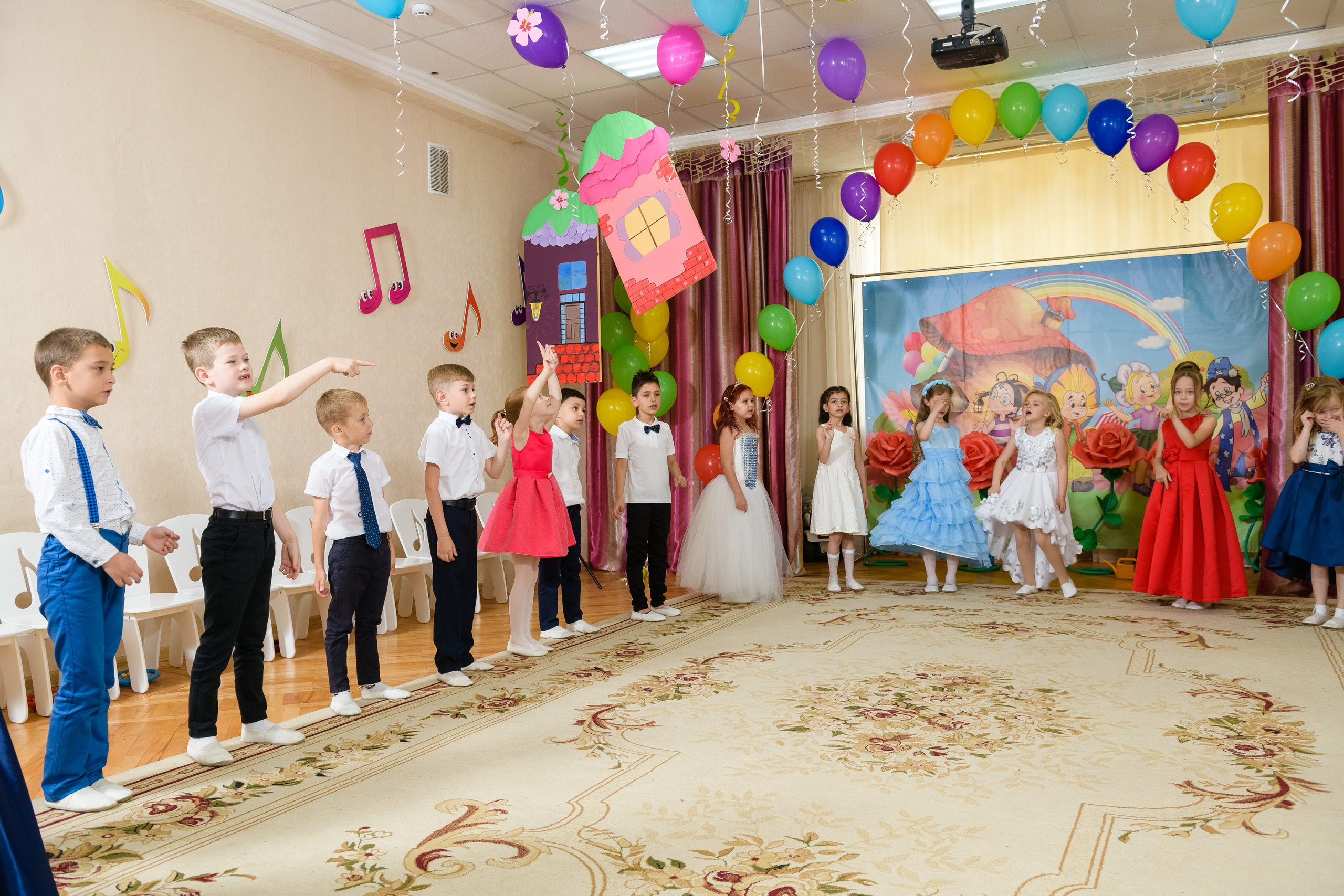 Выпускной утренник. Фотограф в Ростове-на-Дону Маркер Елена