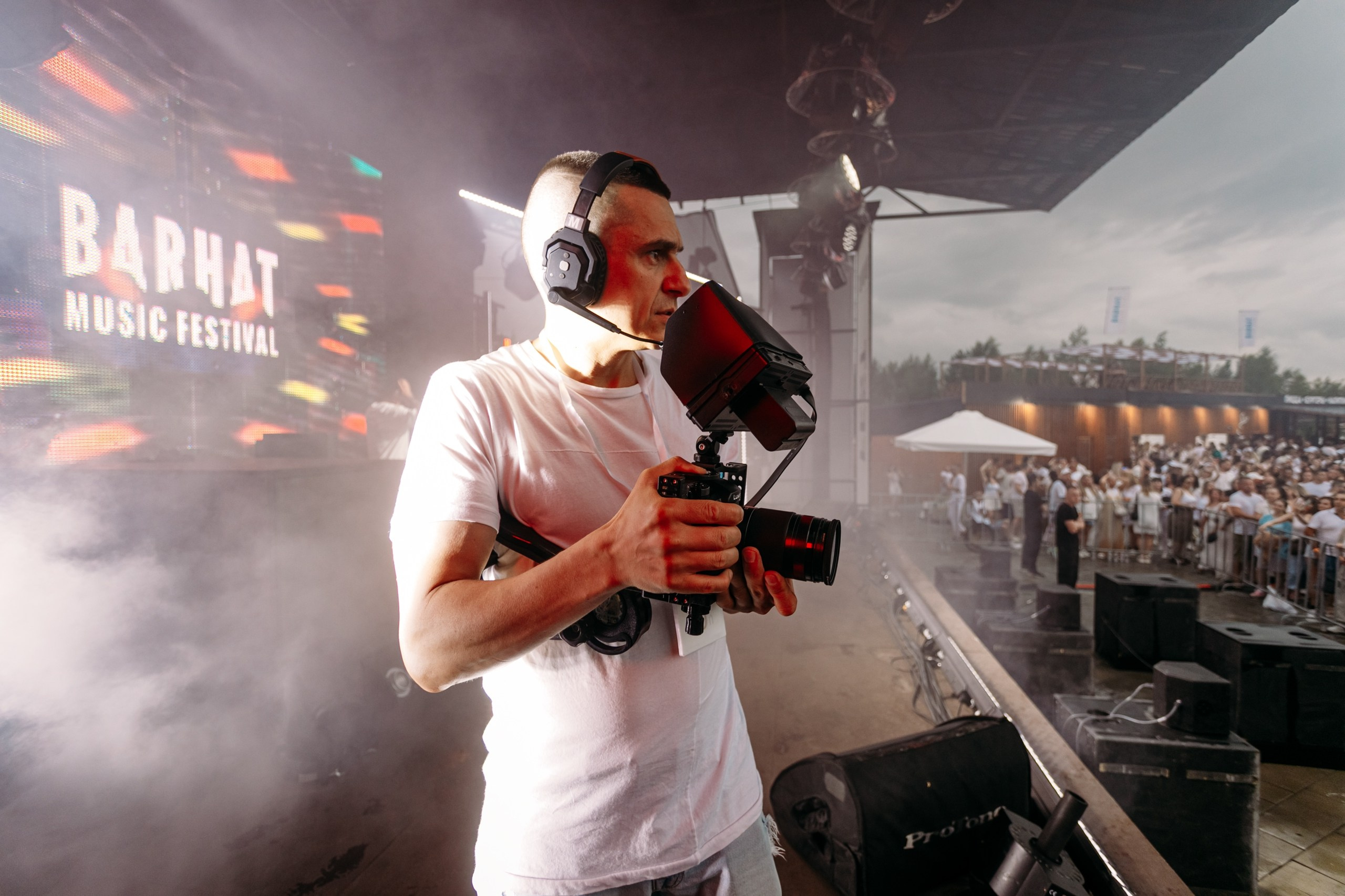 White Party @ Бархат парк. Репортажный фотограф Максим Полянский. Москва, Санкт-Петербург, Красноярск