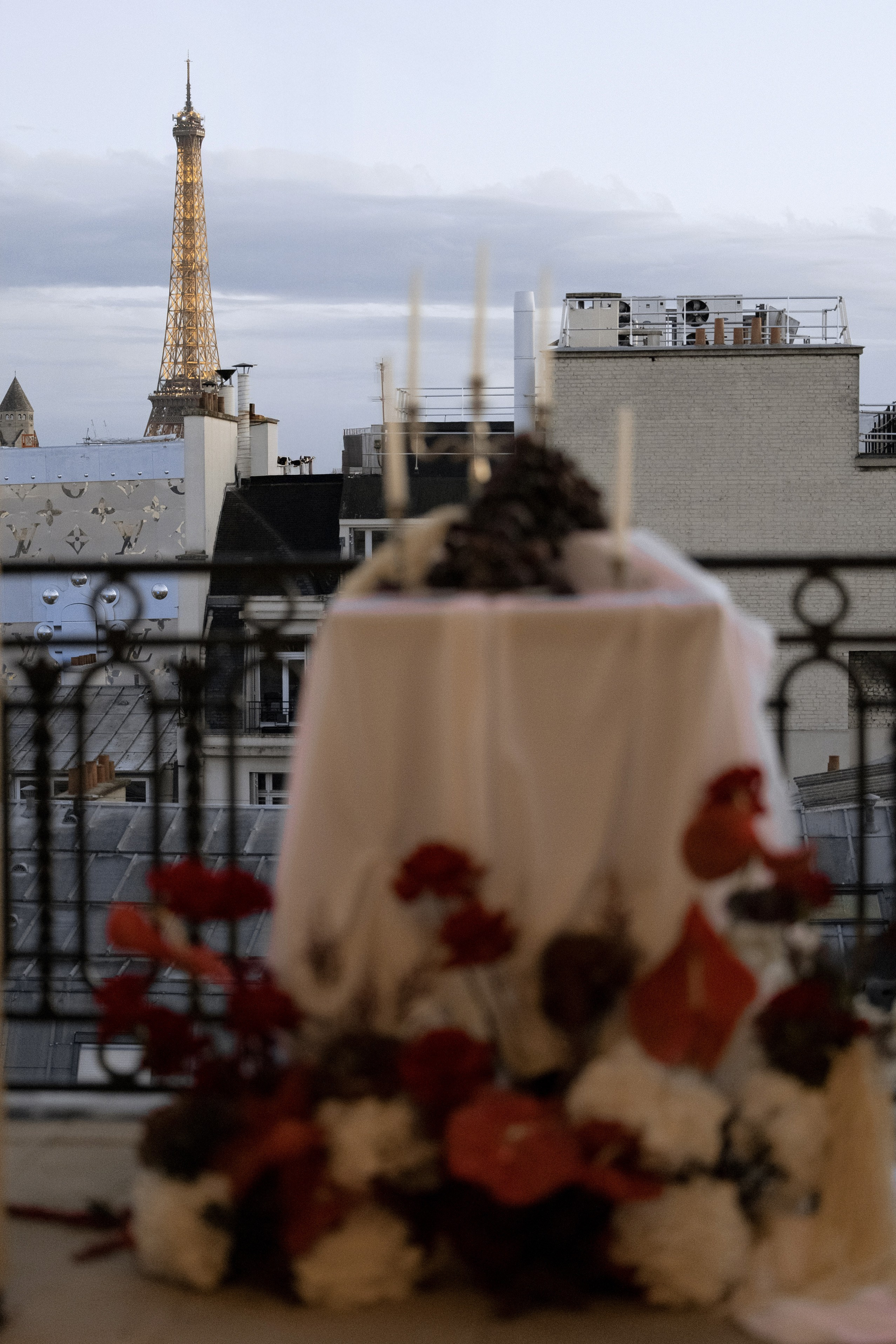 Paris, Hotel Balzac. Hochzeitsfotografin Galina Bikowez