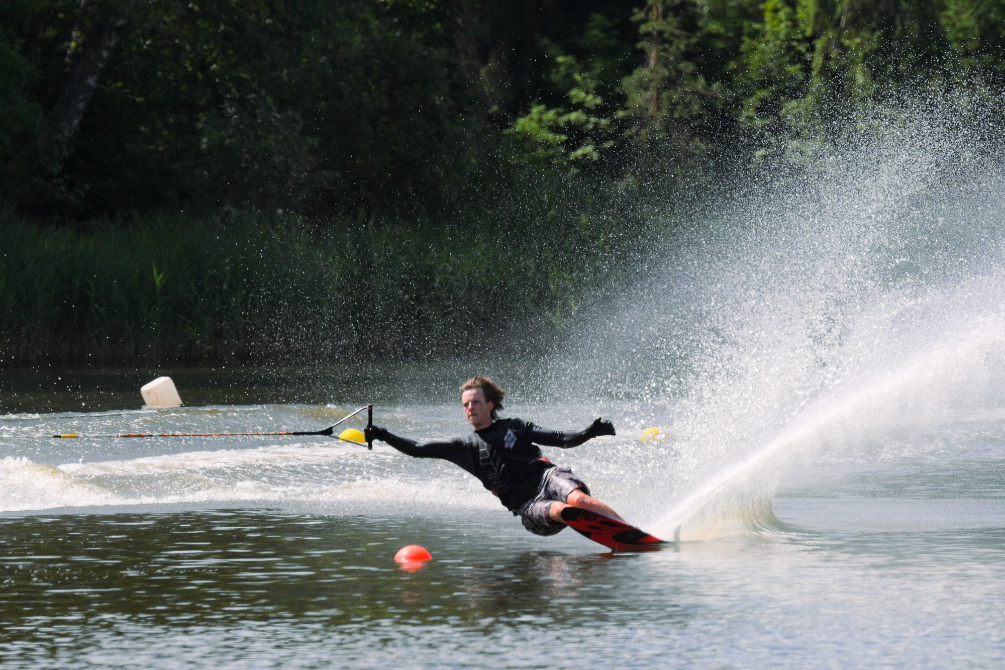 Воднолыжный спорт. Елена Дружинина. Спортивный и репортажный фотограф
