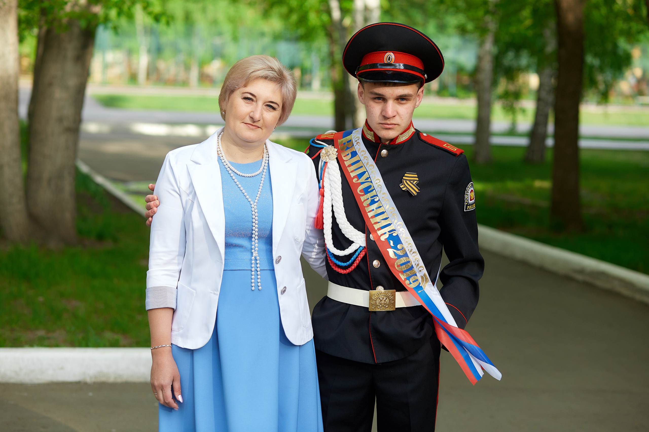 Кадеты последний звонок. Фотограф Вячеслав Фарунин