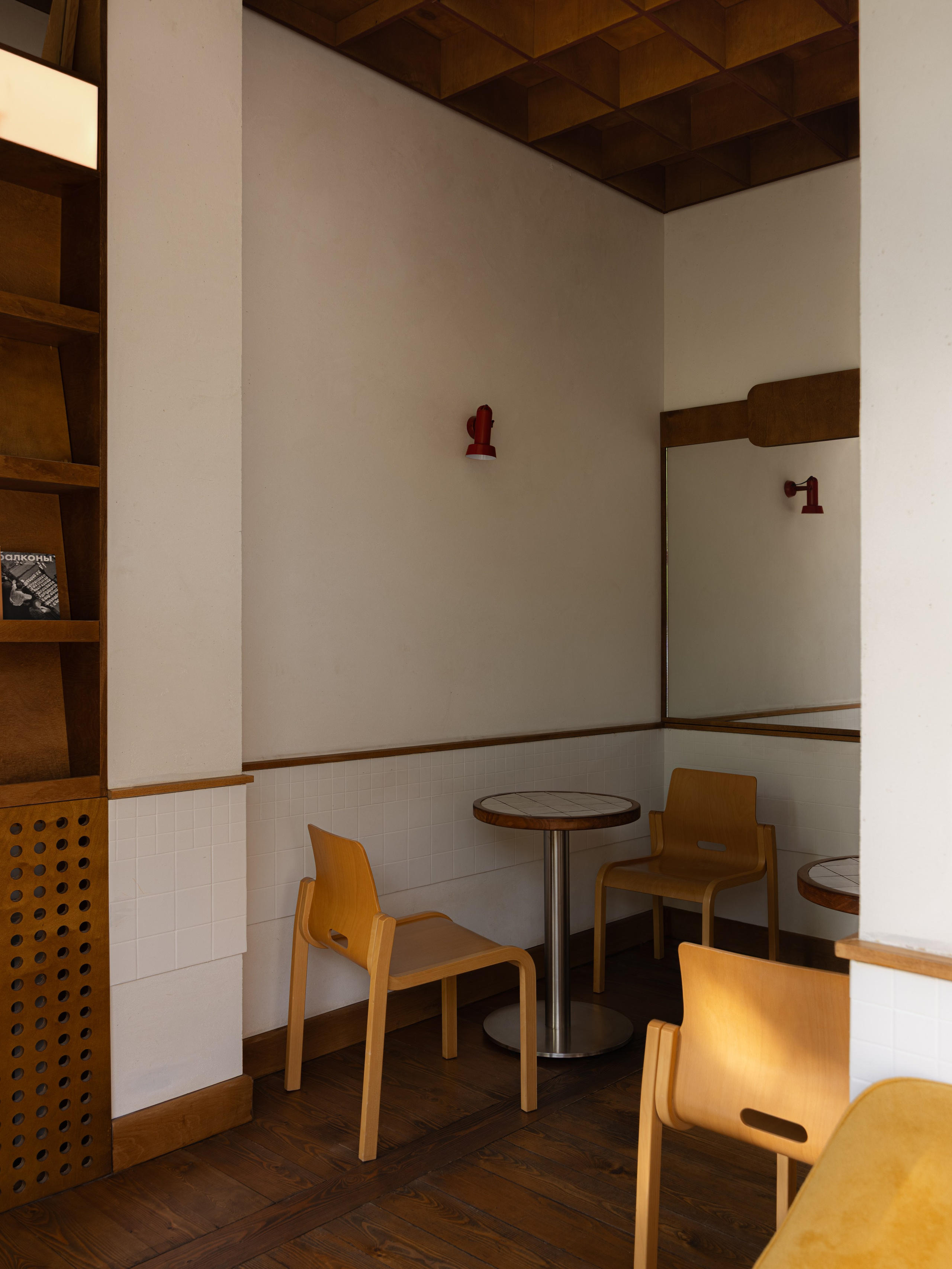 Кофейня Booker. Дизайнер интерьеров