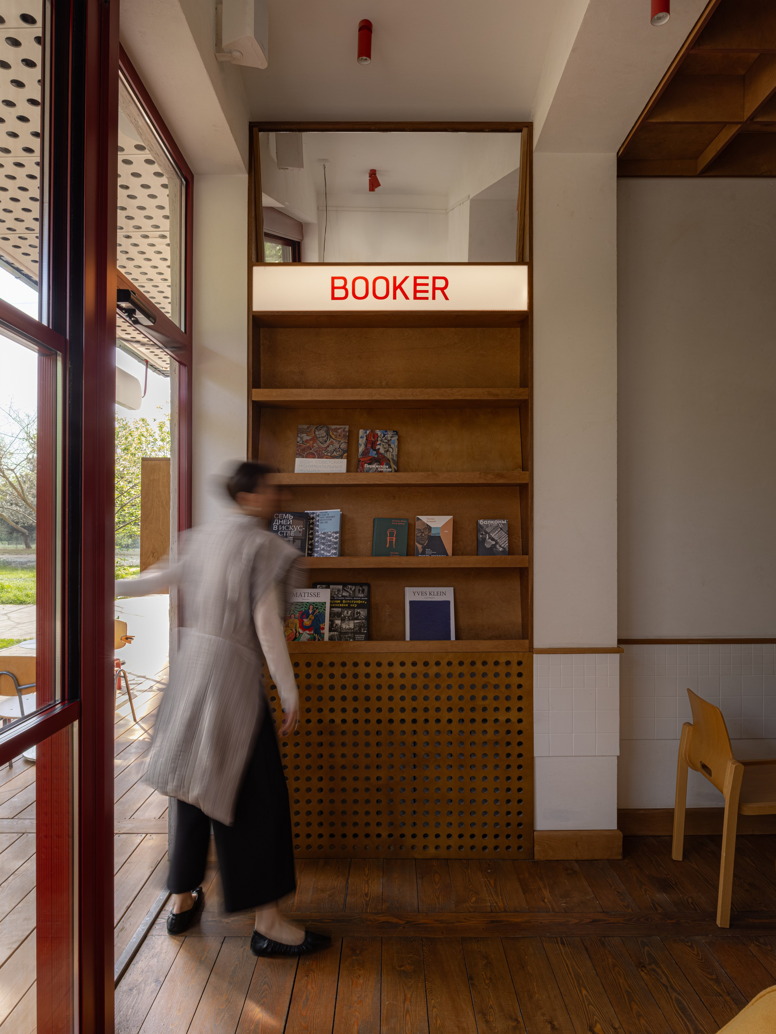 Кофейня Booker. Дизайнер интерьеров
