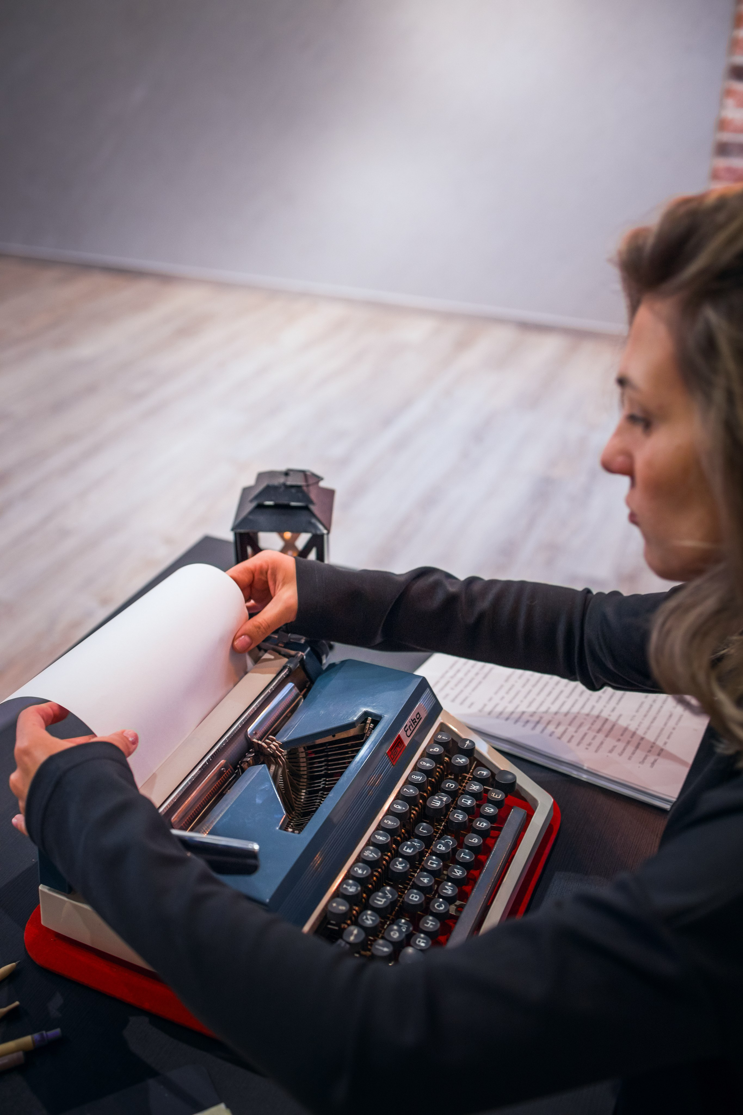 Писательница Эрика. Художественная фотография