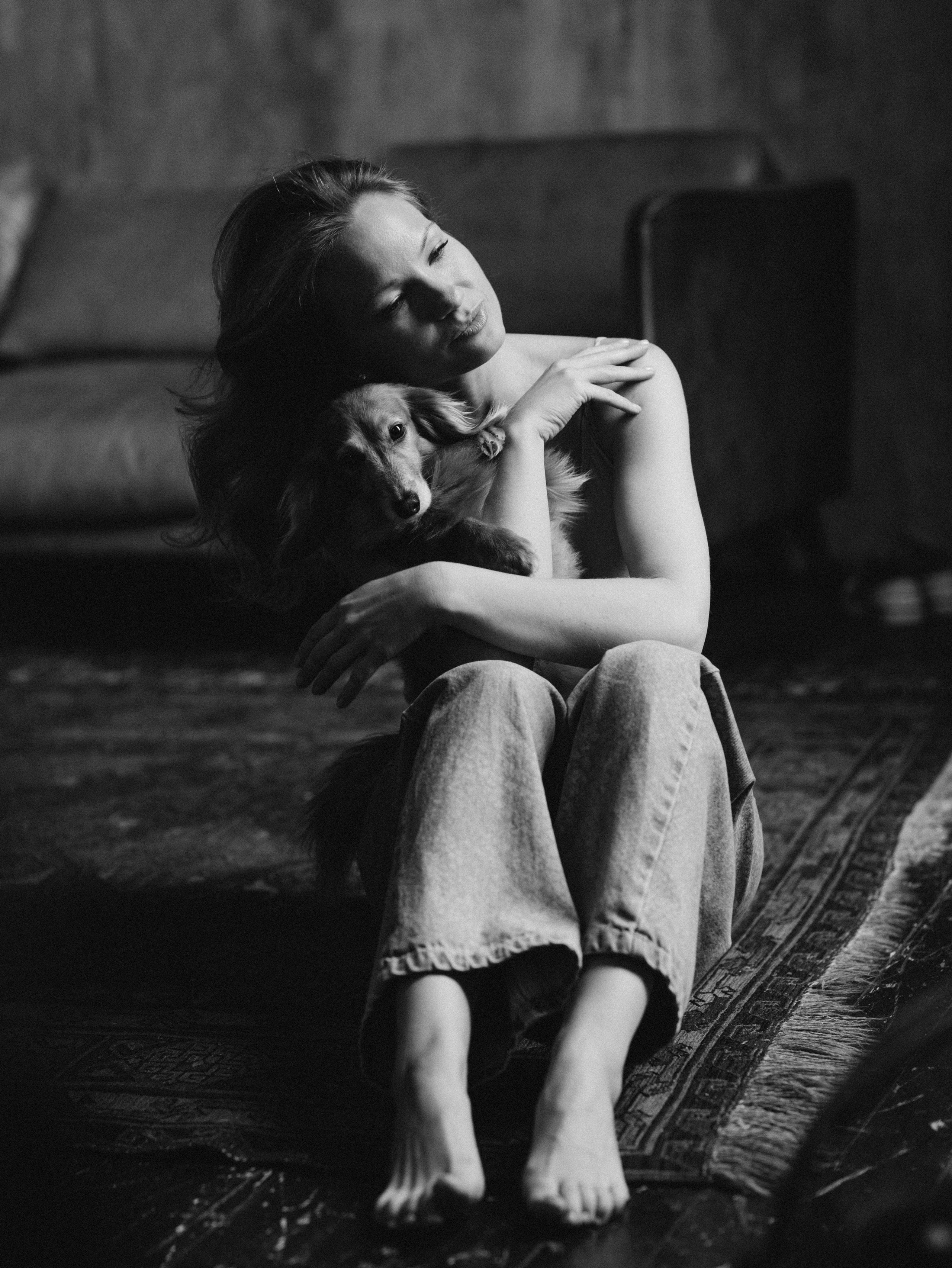 Лимон и Аня. Фотограф-анималист в Москве Кириллова Татьяна